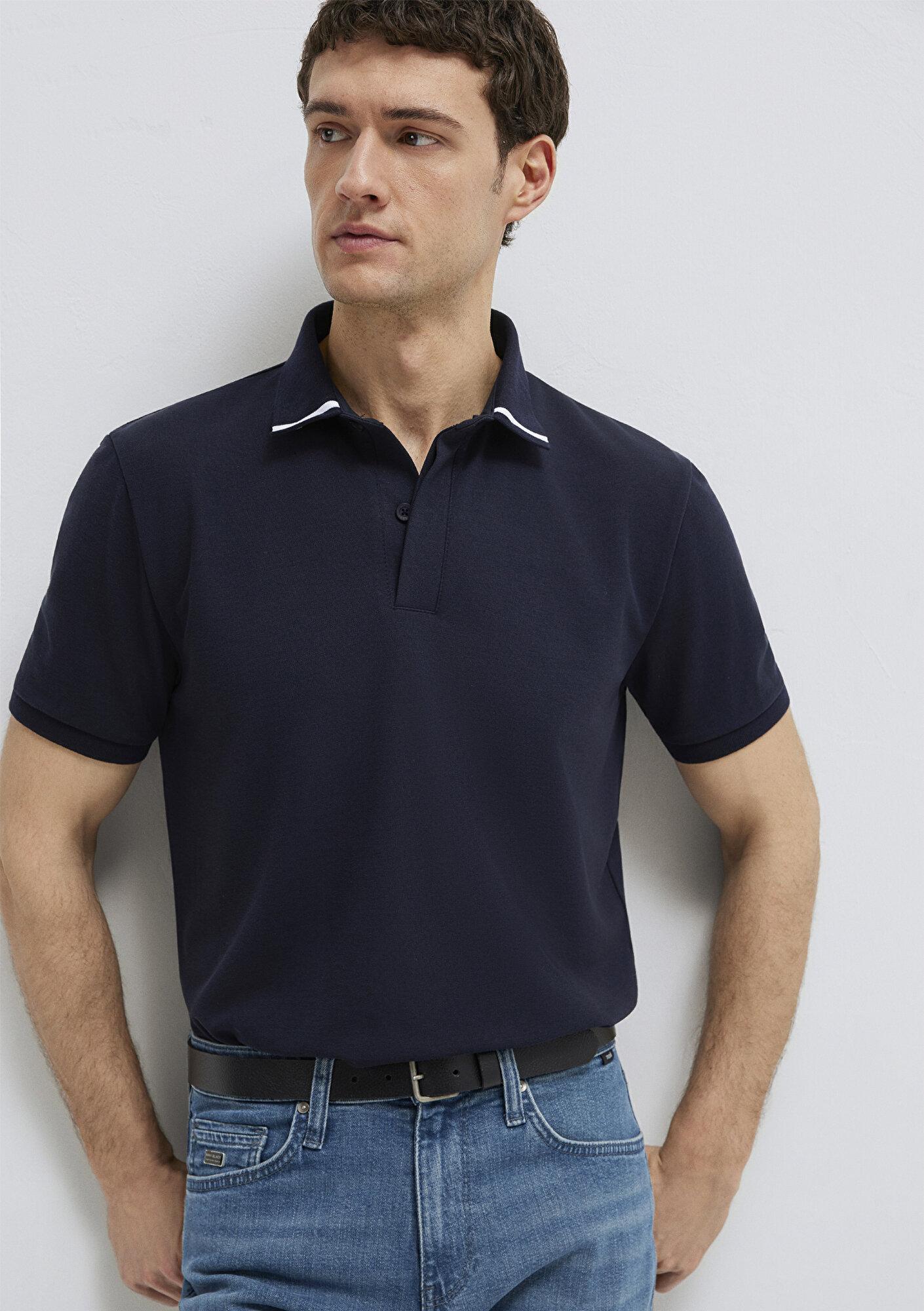 Mavi Soft-Premium Lacivert Polo Tişört Regular Fit / Normal Kesim 0613358-70490