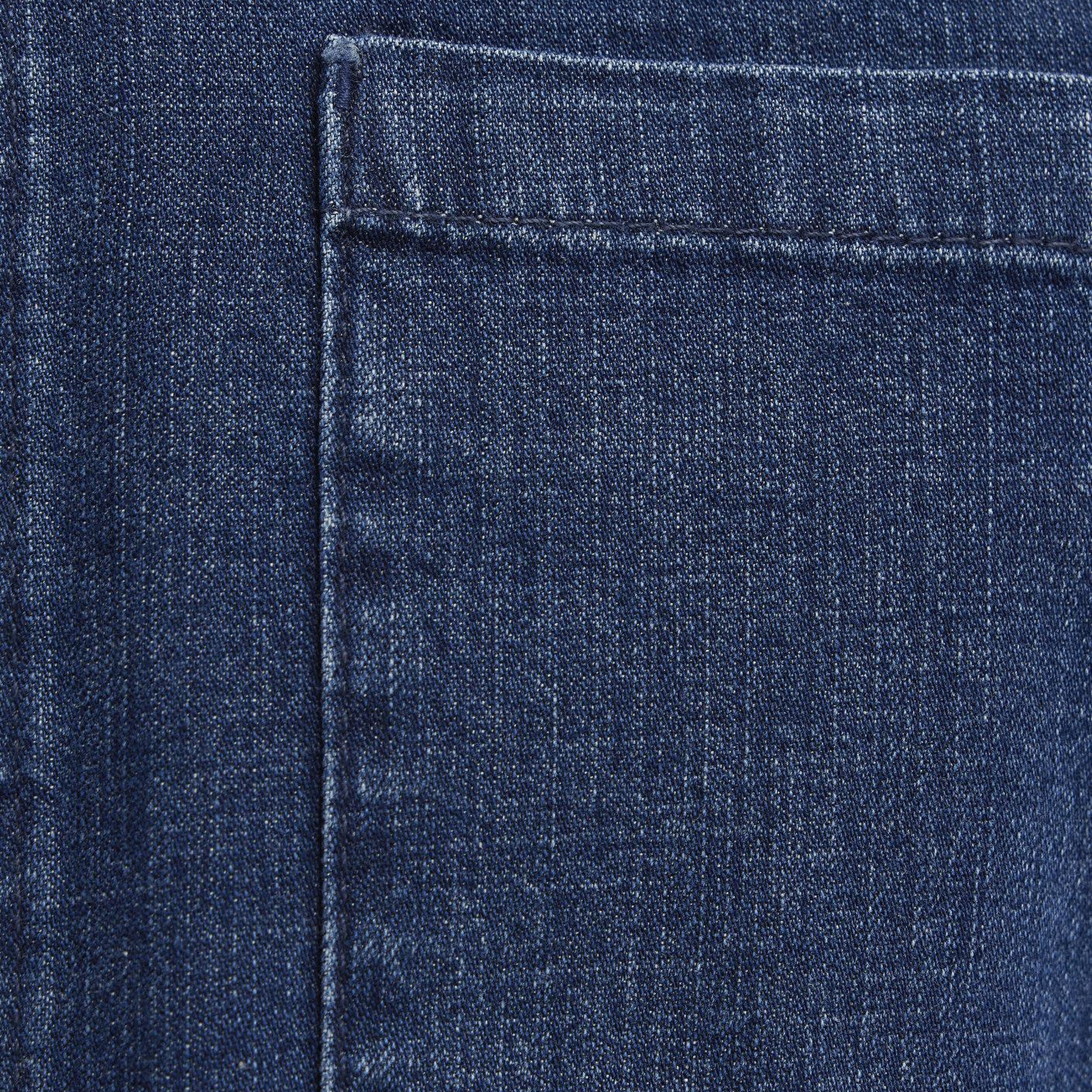 Mavi Eric Mavi Edition Puslu İndigo Mavisi Jean Gömlek Regular Fit / Normal Kesim 0211504-91348