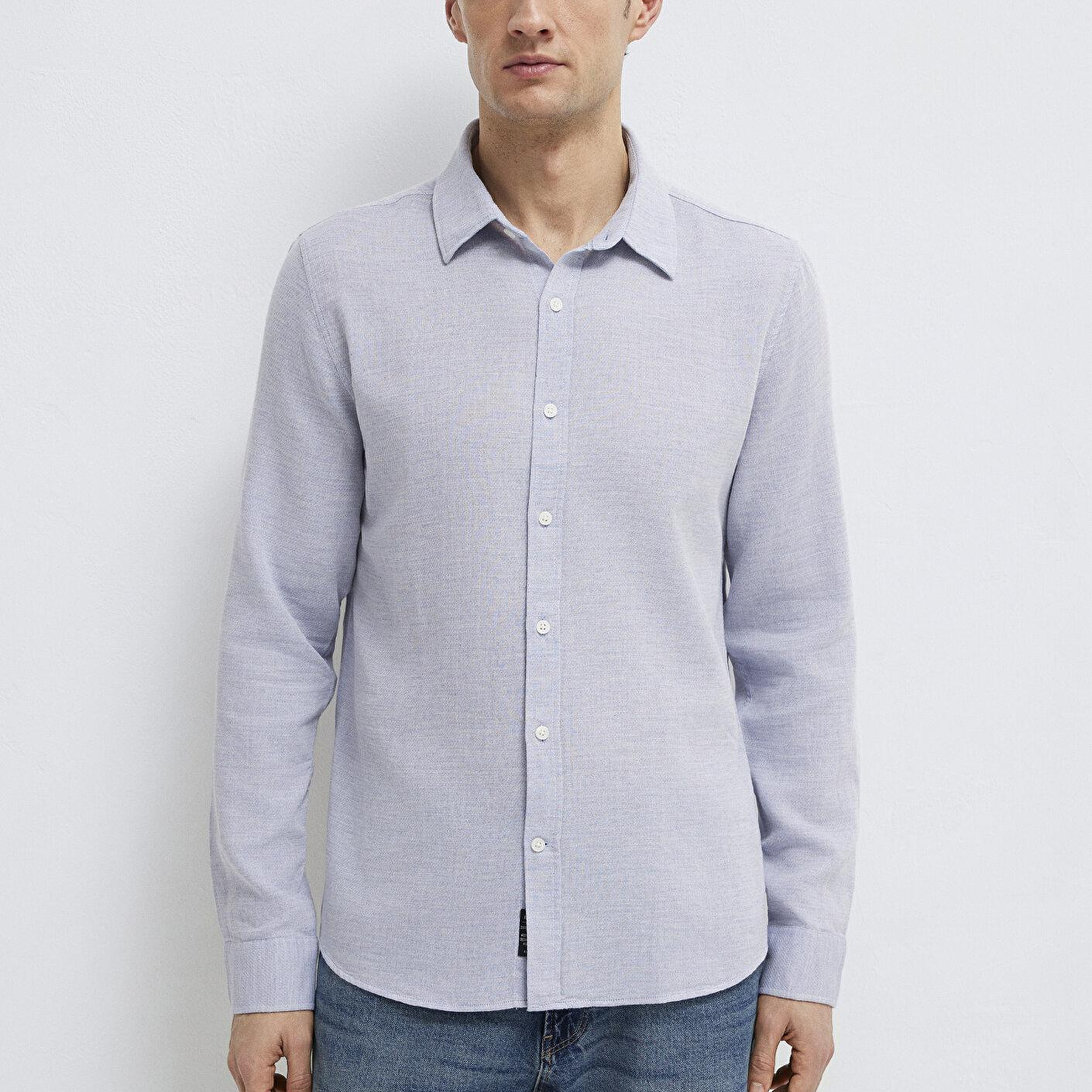 Mavi Mavi Gömlek Slim Fit / Dar Kesim 0211913-70813