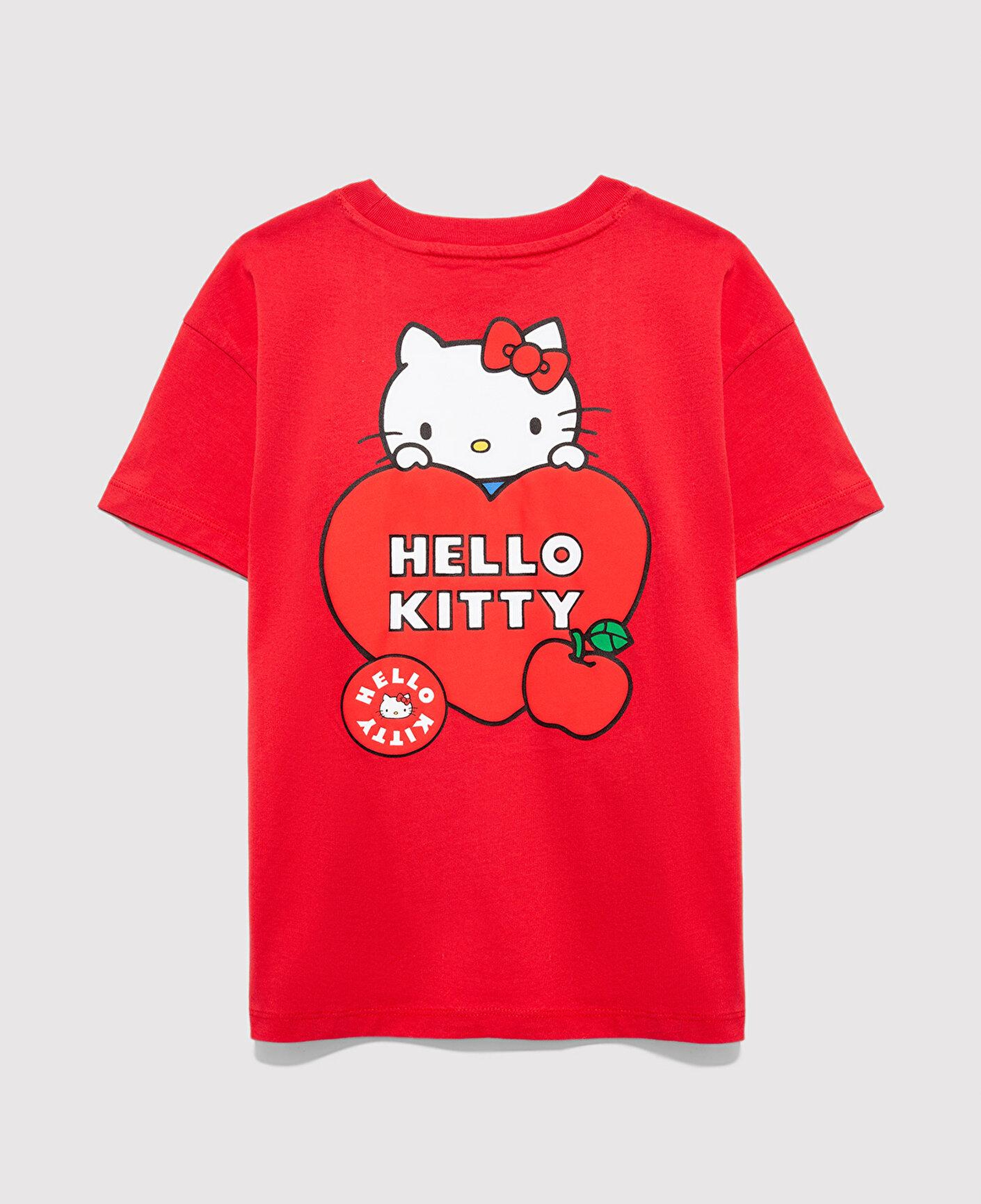 Mavi Hello Kitty Baskılı Kırmızı Tişört Loose Fit / Bol Rahat Kesim 7610429-70478