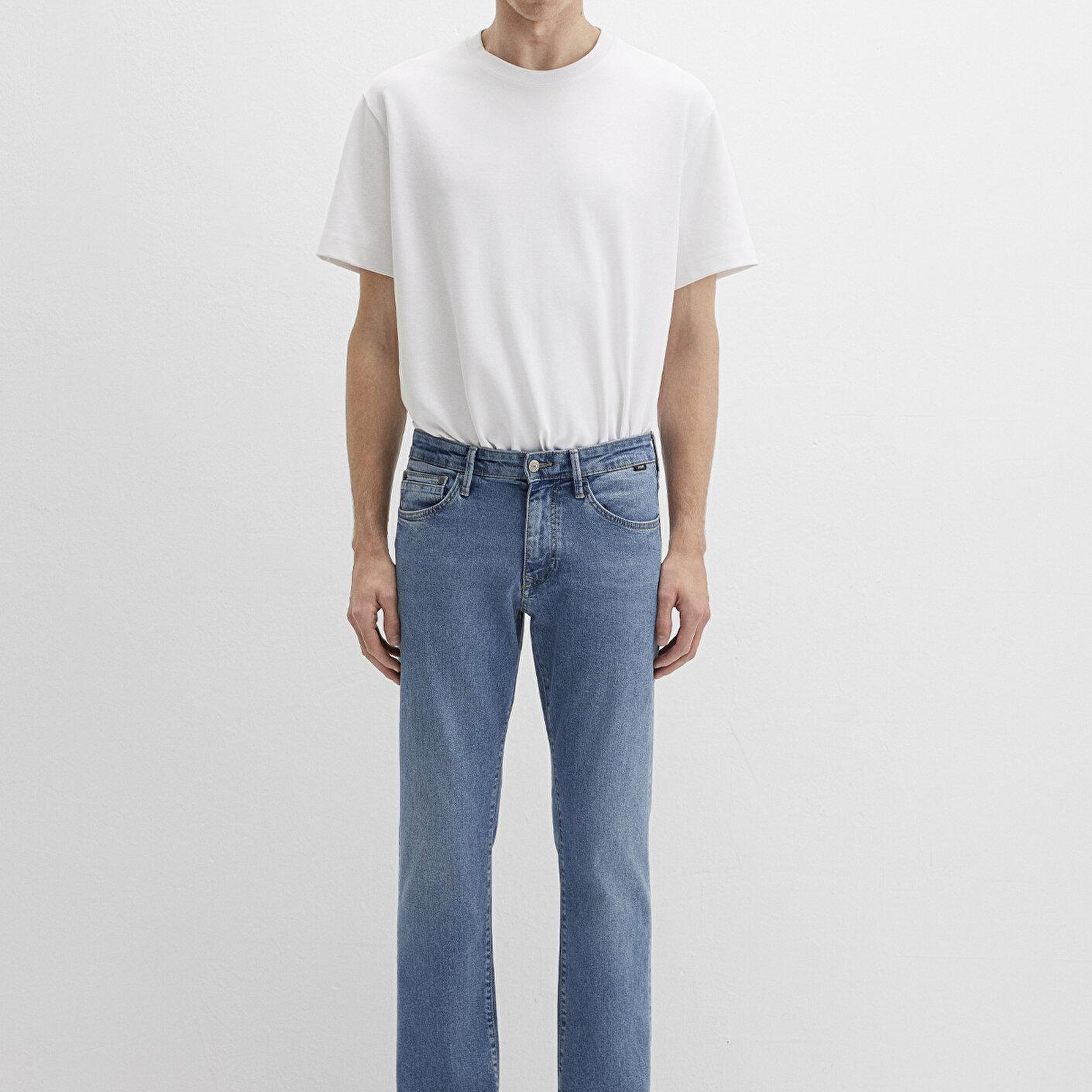 Mavi Hunter 90lar Puslu Vintage Açık Mavi Jean Pantolon 0020289268