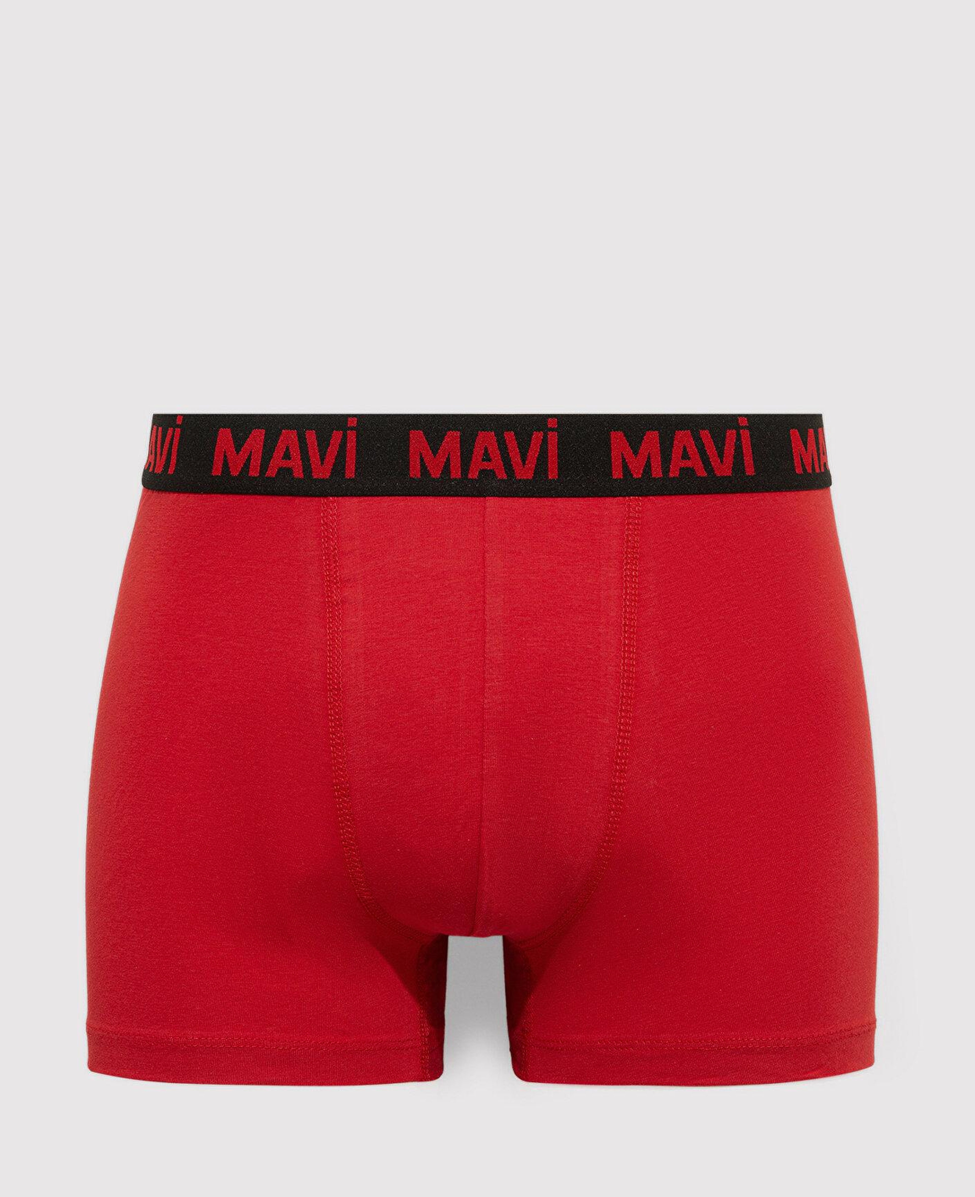 Mavi Kırmızı Basic Boxer 0911077-27120