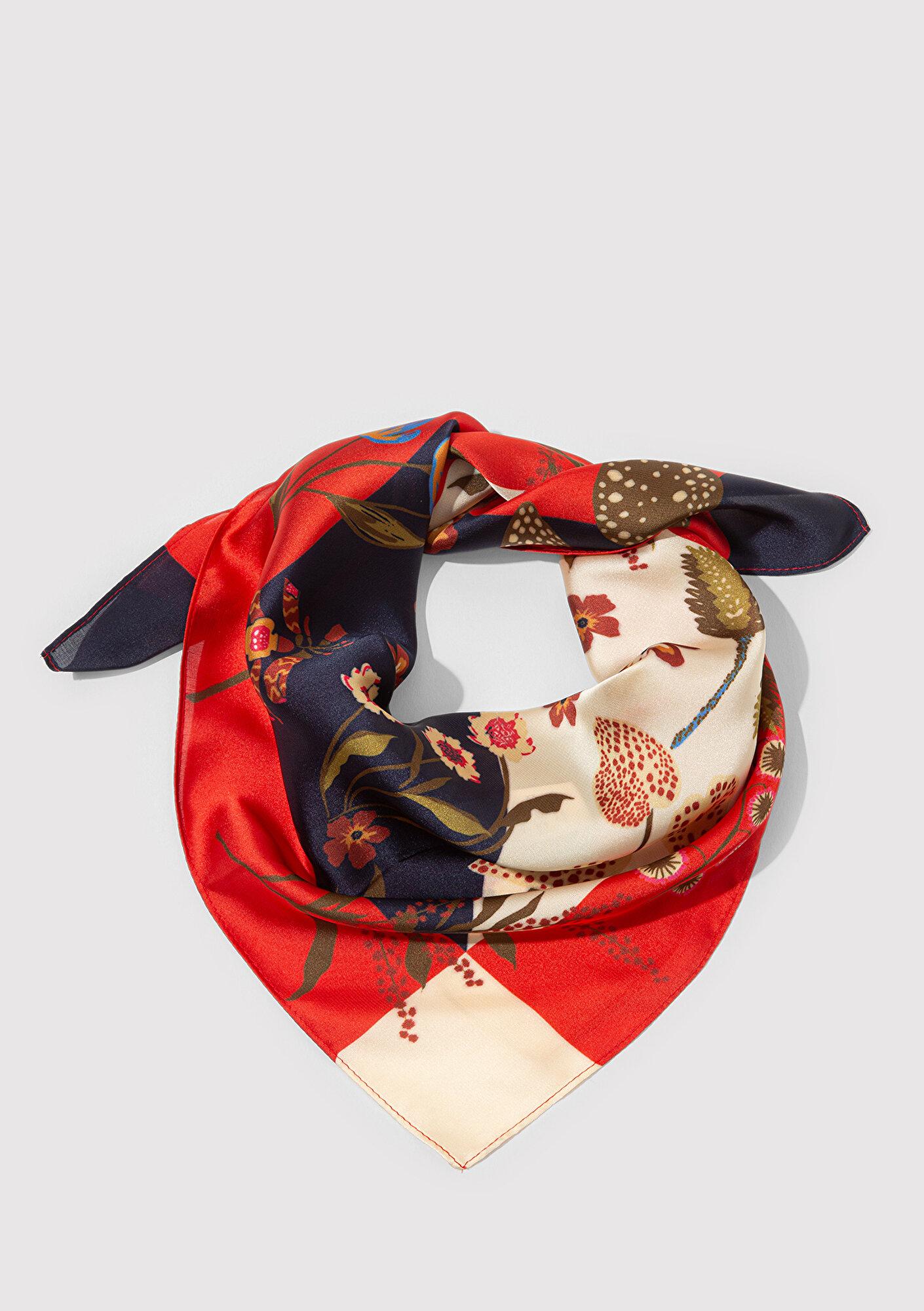Mavi Baskılı Bandana 1913766-70486