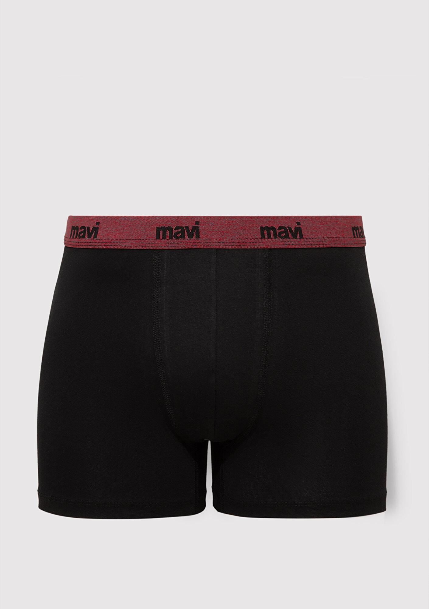 Mavi Siyah Basic Boxer 091699-900