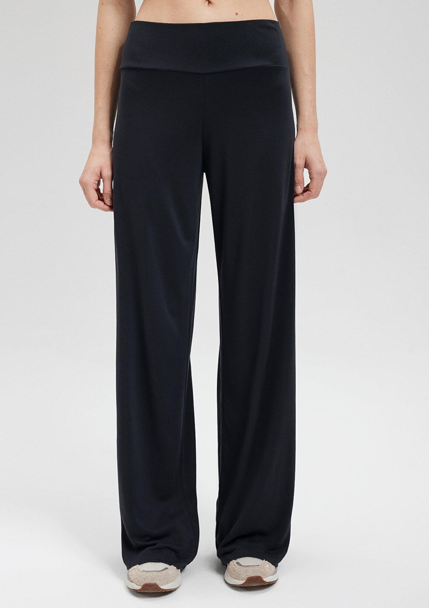 Mavi Sporty Lux Siyah (TENCEL™) Modal Karışımlı Eşofman Altı 1010795-900