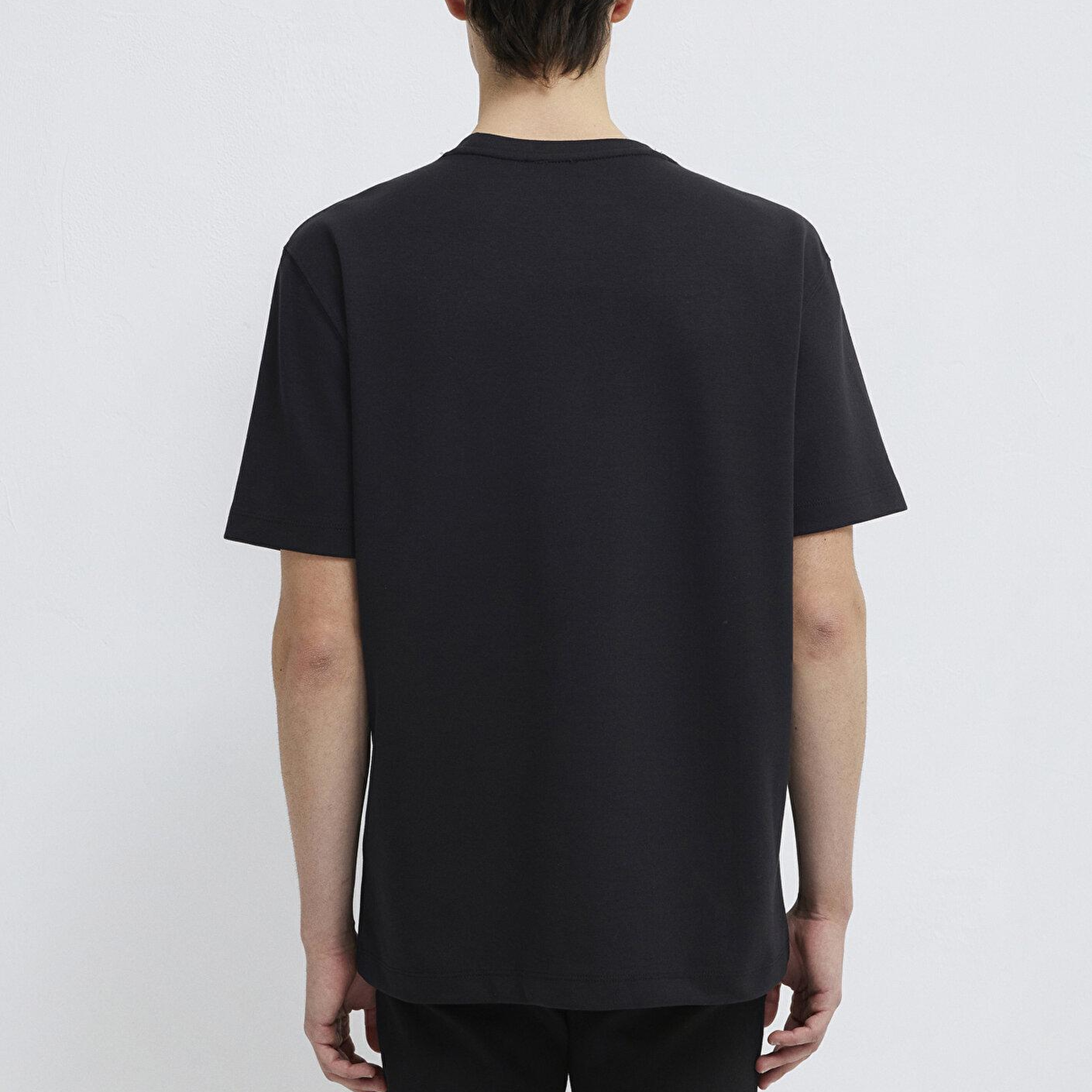 Mavi Mavi Black Siyah Basic Tişört Loose Fit / Bol Rahat Kesim 0612731-900