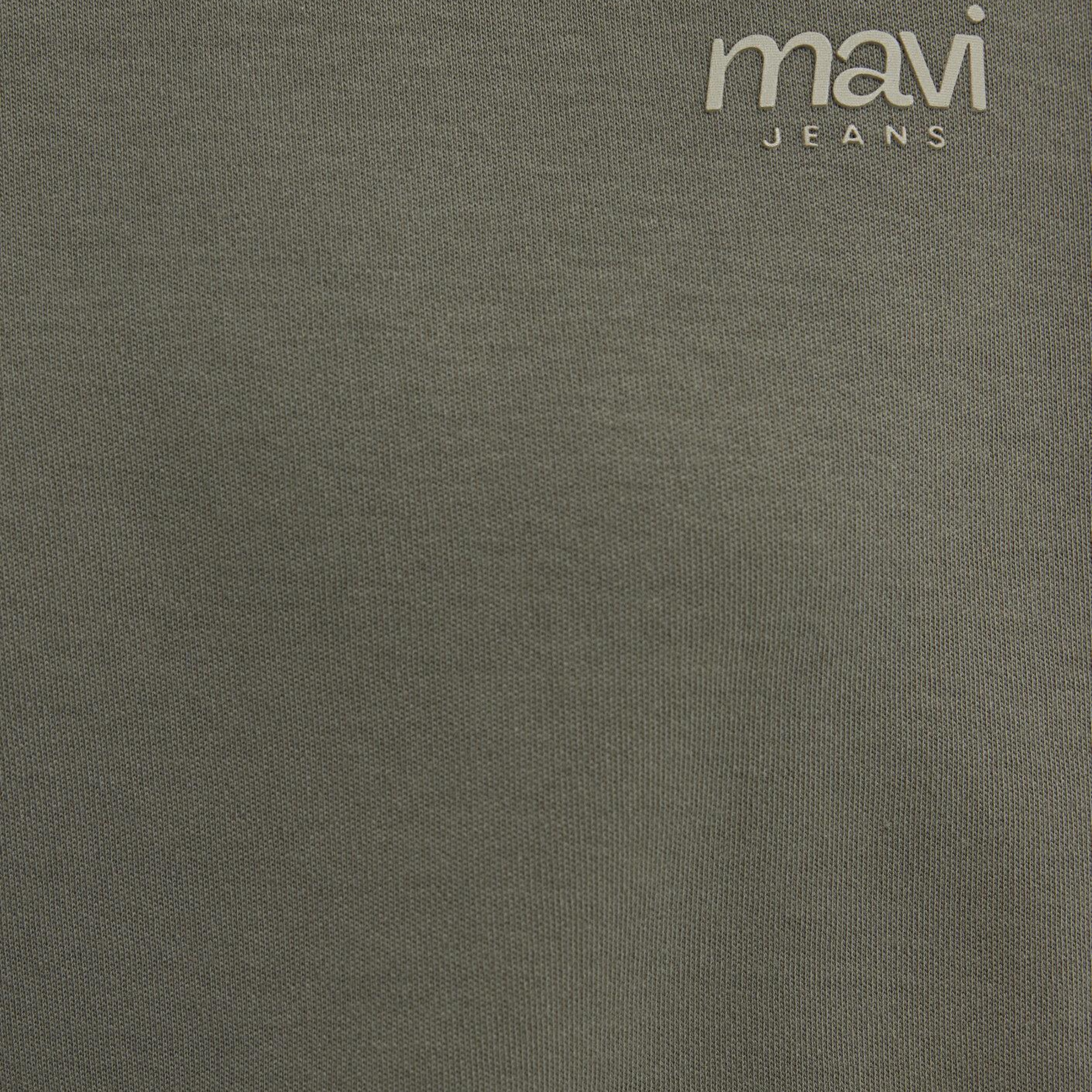 Mavi Mavi Jeans Baskılı Yeşil Tişört. Regular Fit / Normal Kesim 1613804-86961
