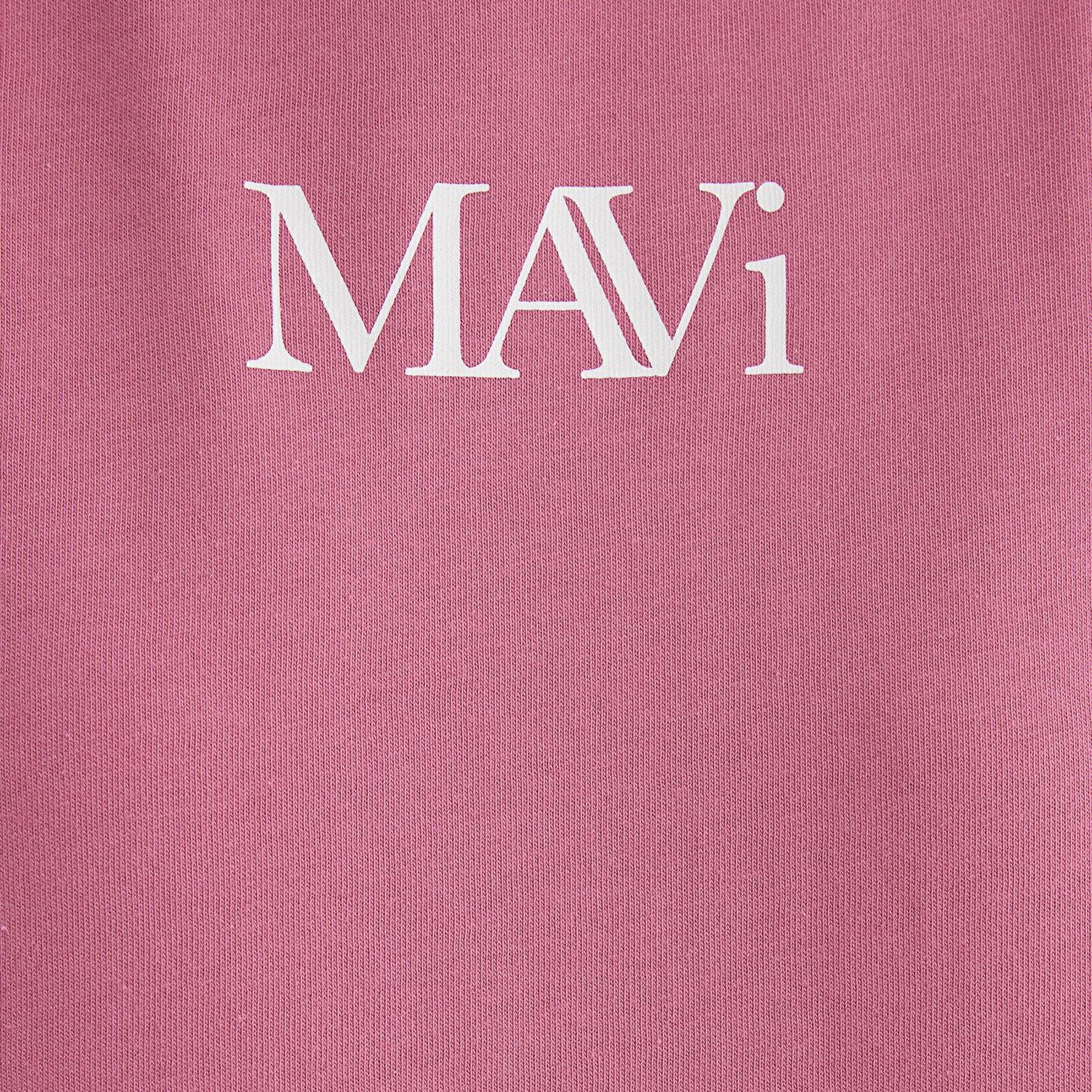 Mavi Mavi Logo Baskılı Pembe Tişört Oversize / Geniş Kesim 1611593-84680