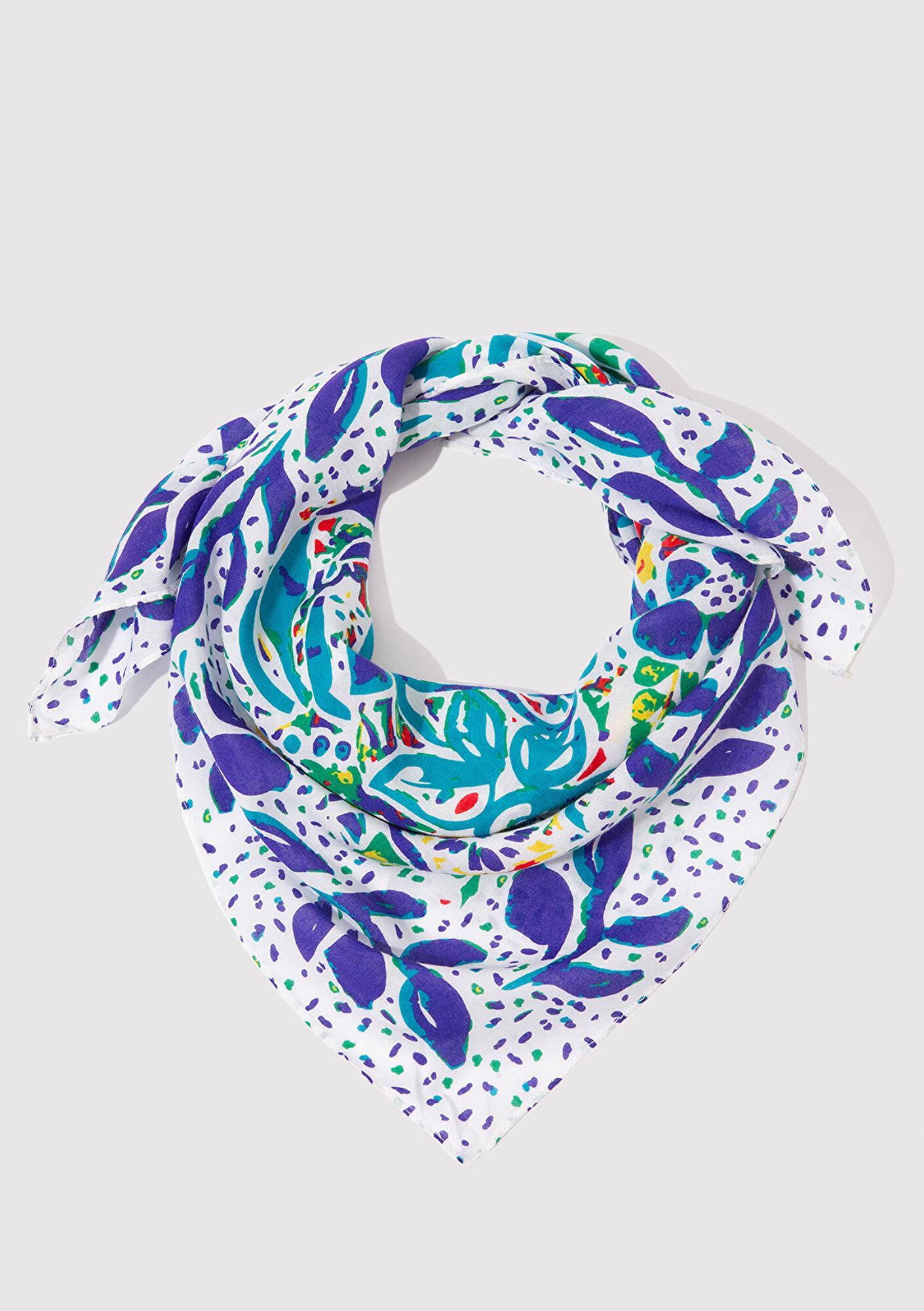 Mavi Baskılı Mavi Bandana 1912239-70865