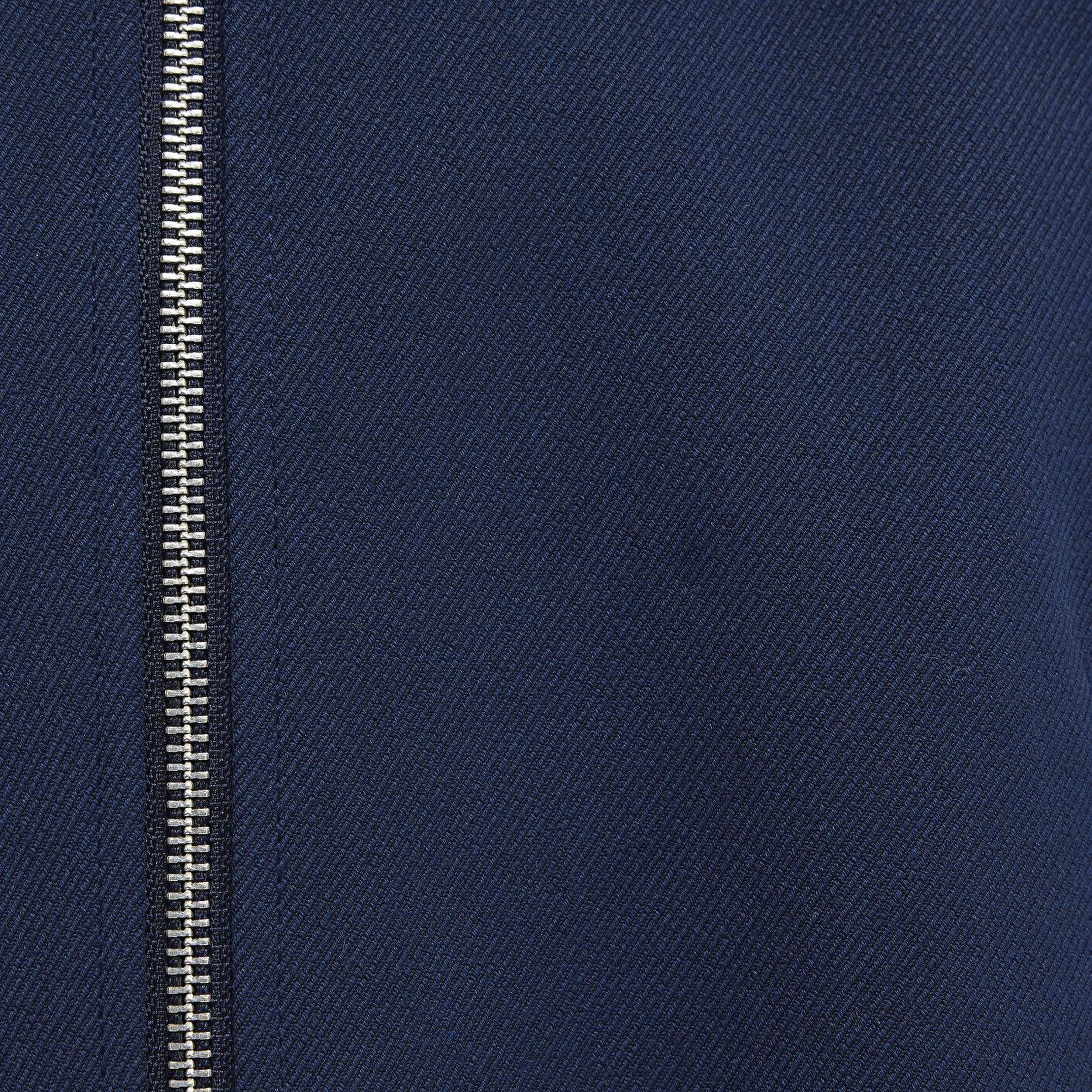 Mavi Lacivert Crop Ceket Oversize / Geniş Kesim 1110820-82318