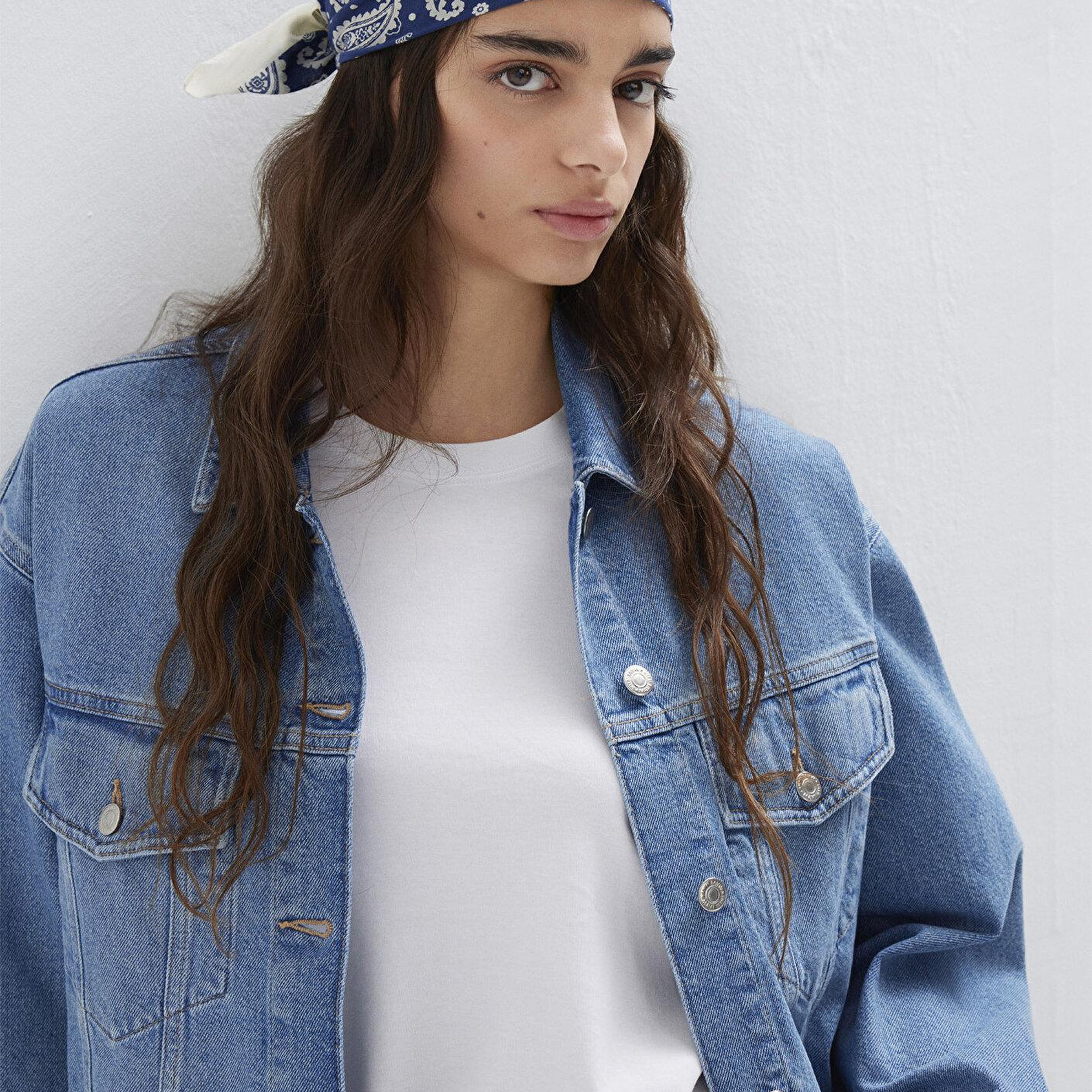 Mavi Lacivert Bandana 1913715-26828