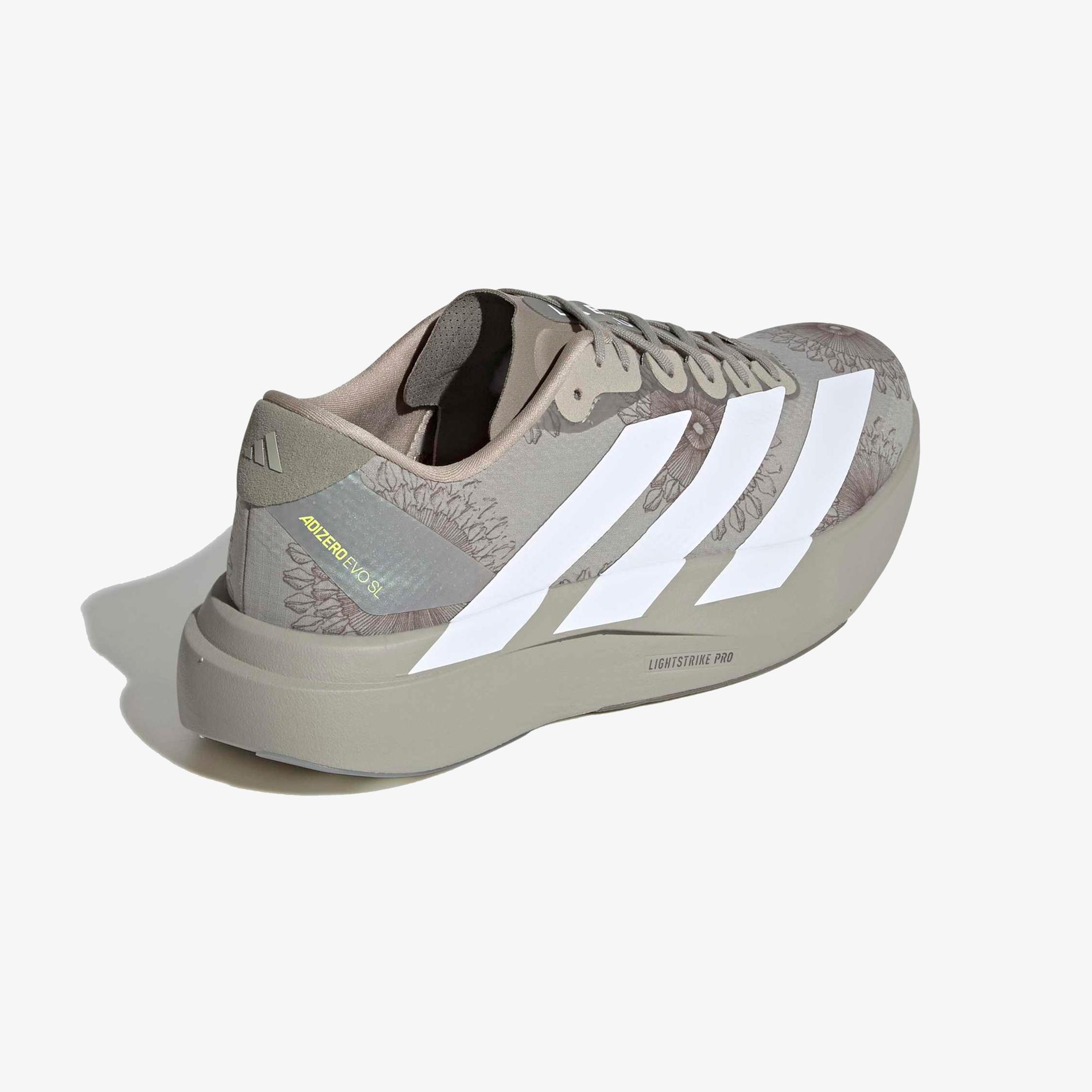 adidas Adizero Evo SL Erkek Bej Spor Ayakkabı