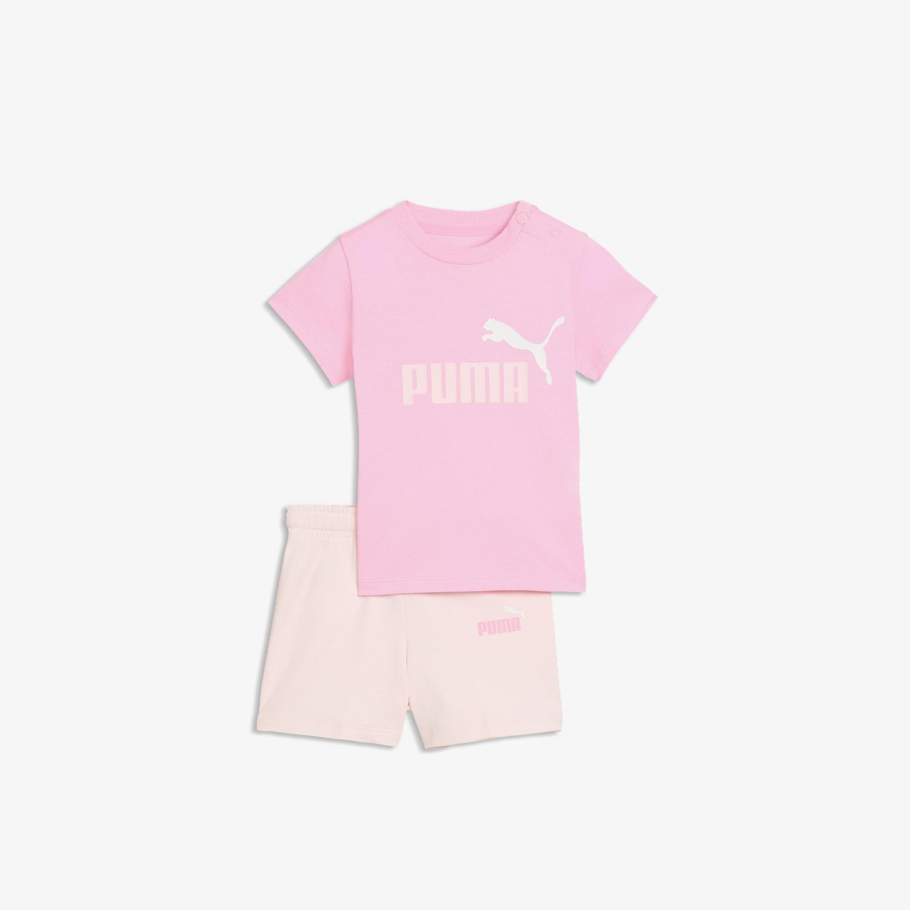Puma Essentials Çocuk Pembe Şort Takımı