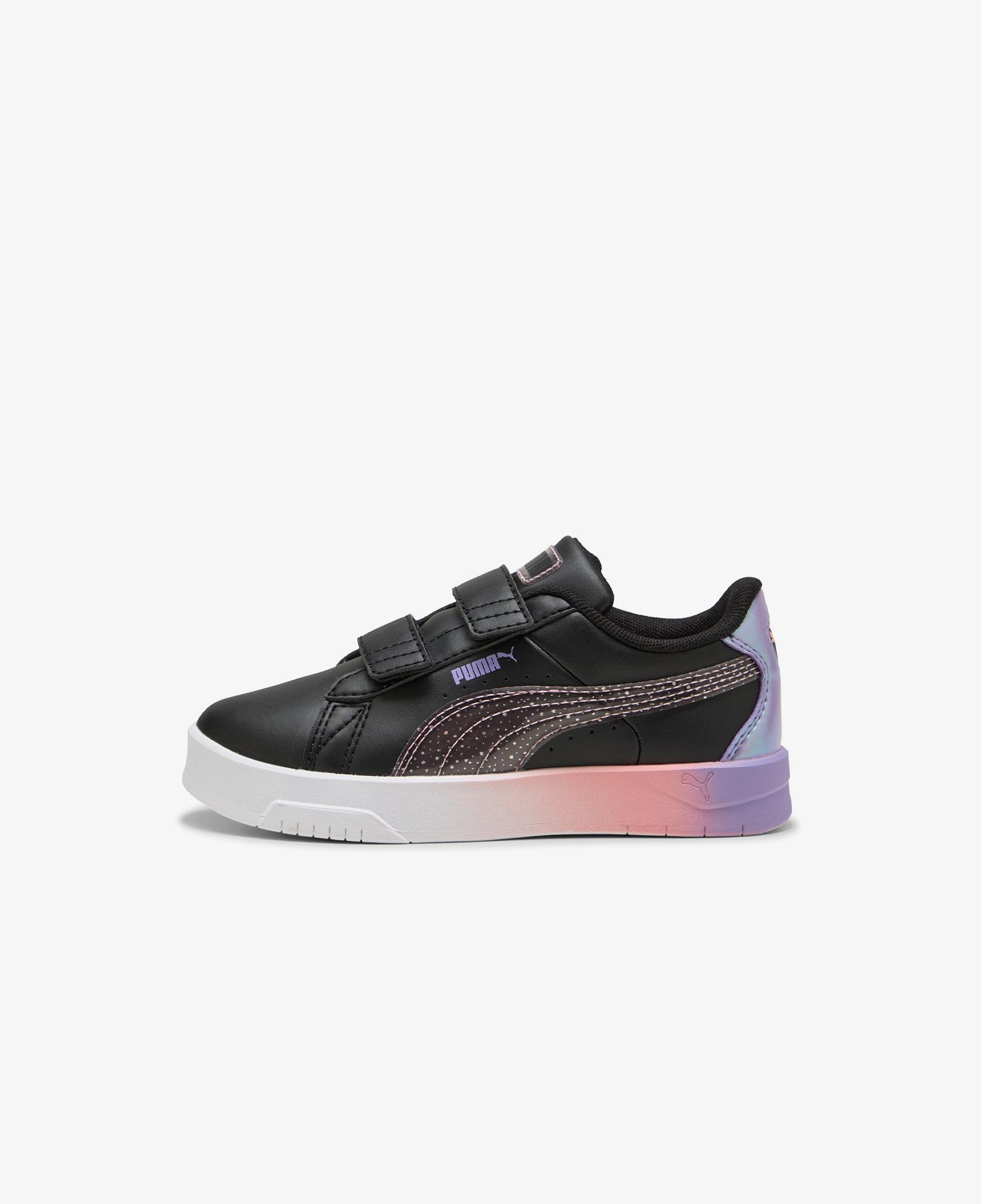 Puma Jada Classic Blurry Dreams V Çocuk Siyah Spor Ayakkabı
