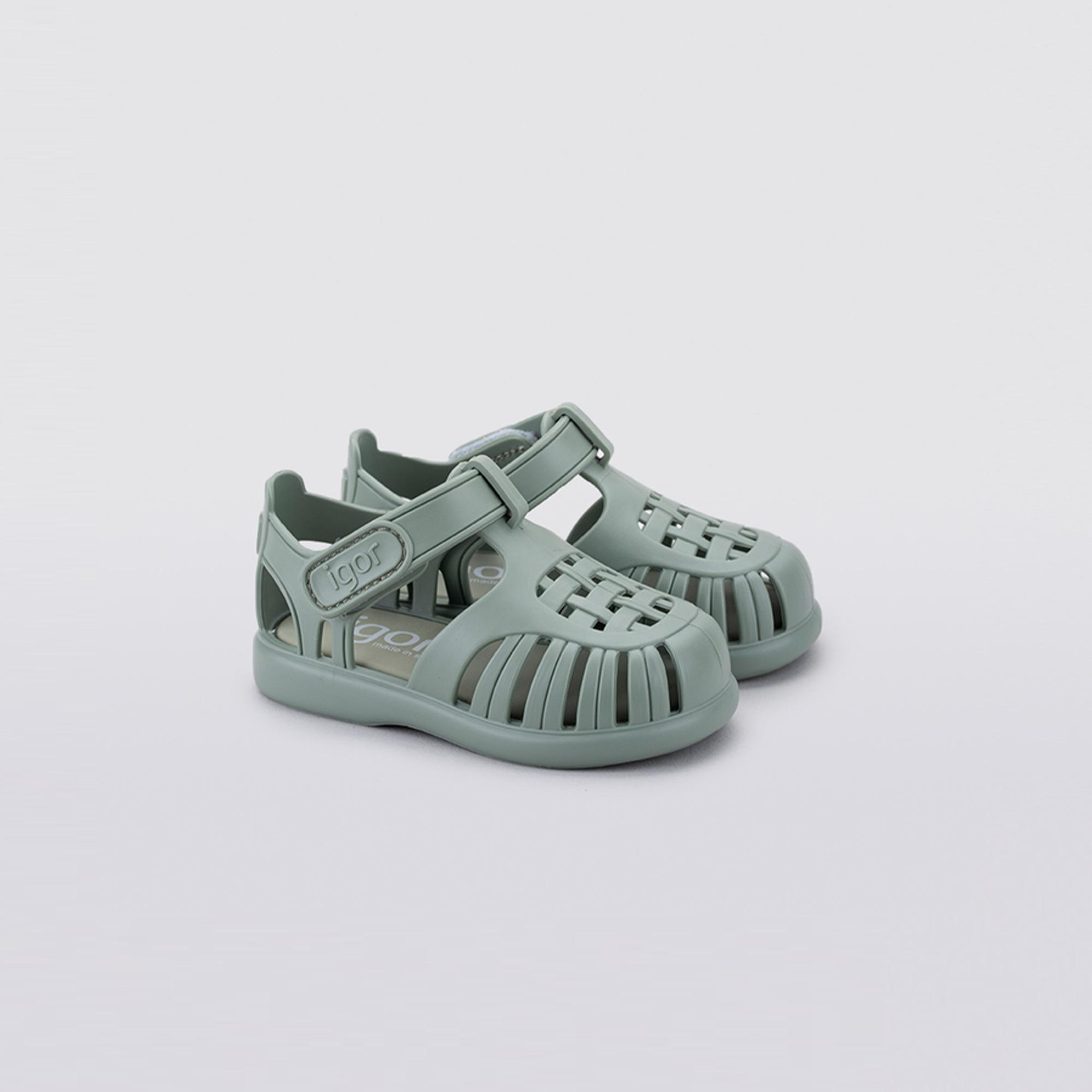 Igor S10271 Tobby Solid Bebek Yeşil Sandalet