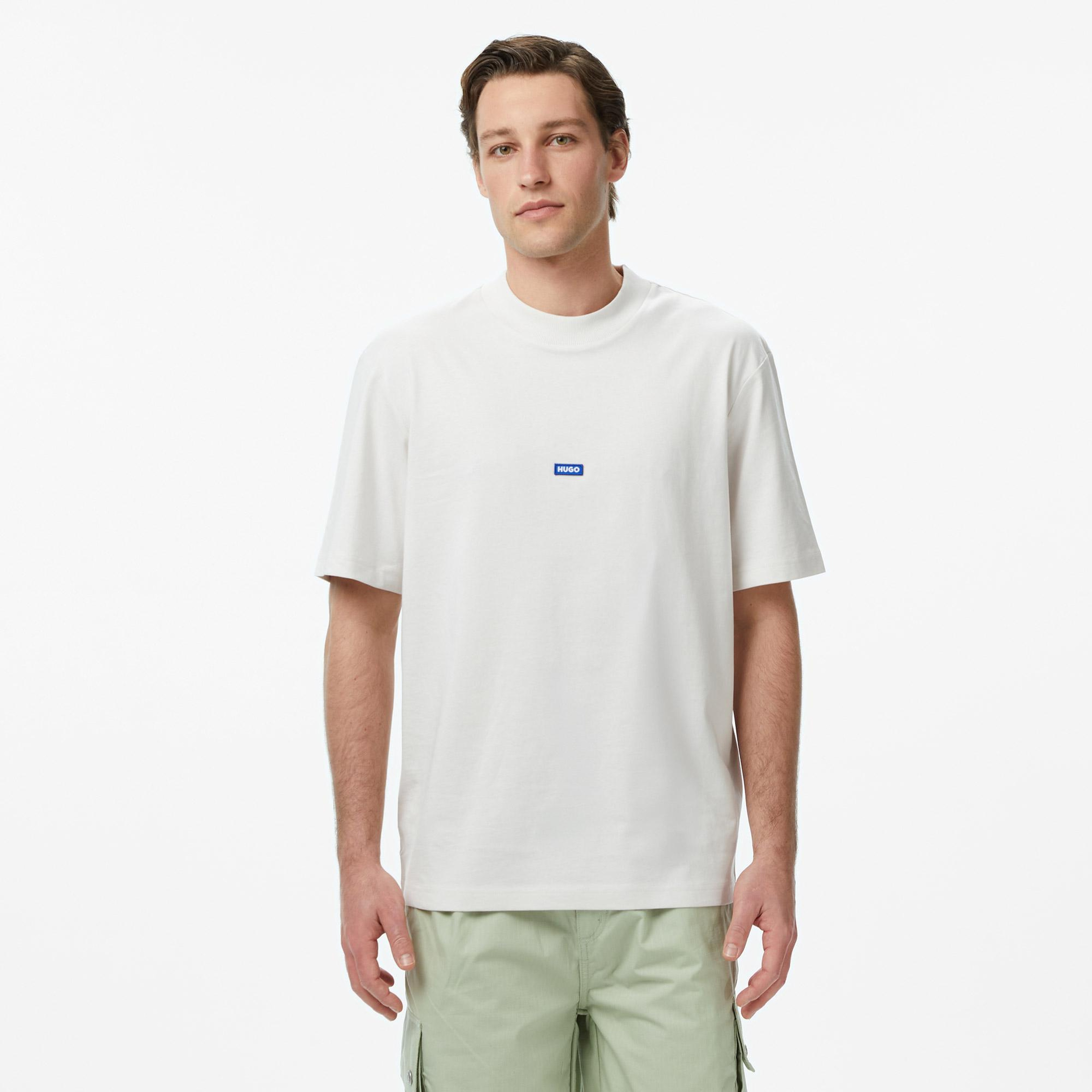 Hugo Nieros Erkek Beyaz T-Shirt