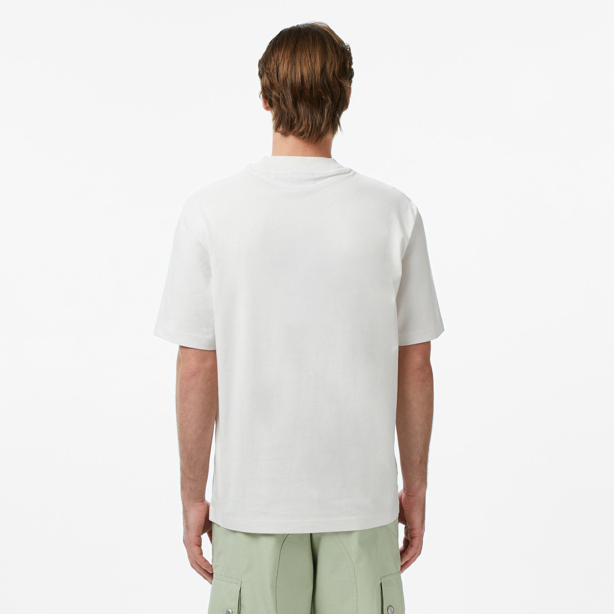 Hugo Nieros Erkek Beyaz T-Shirt