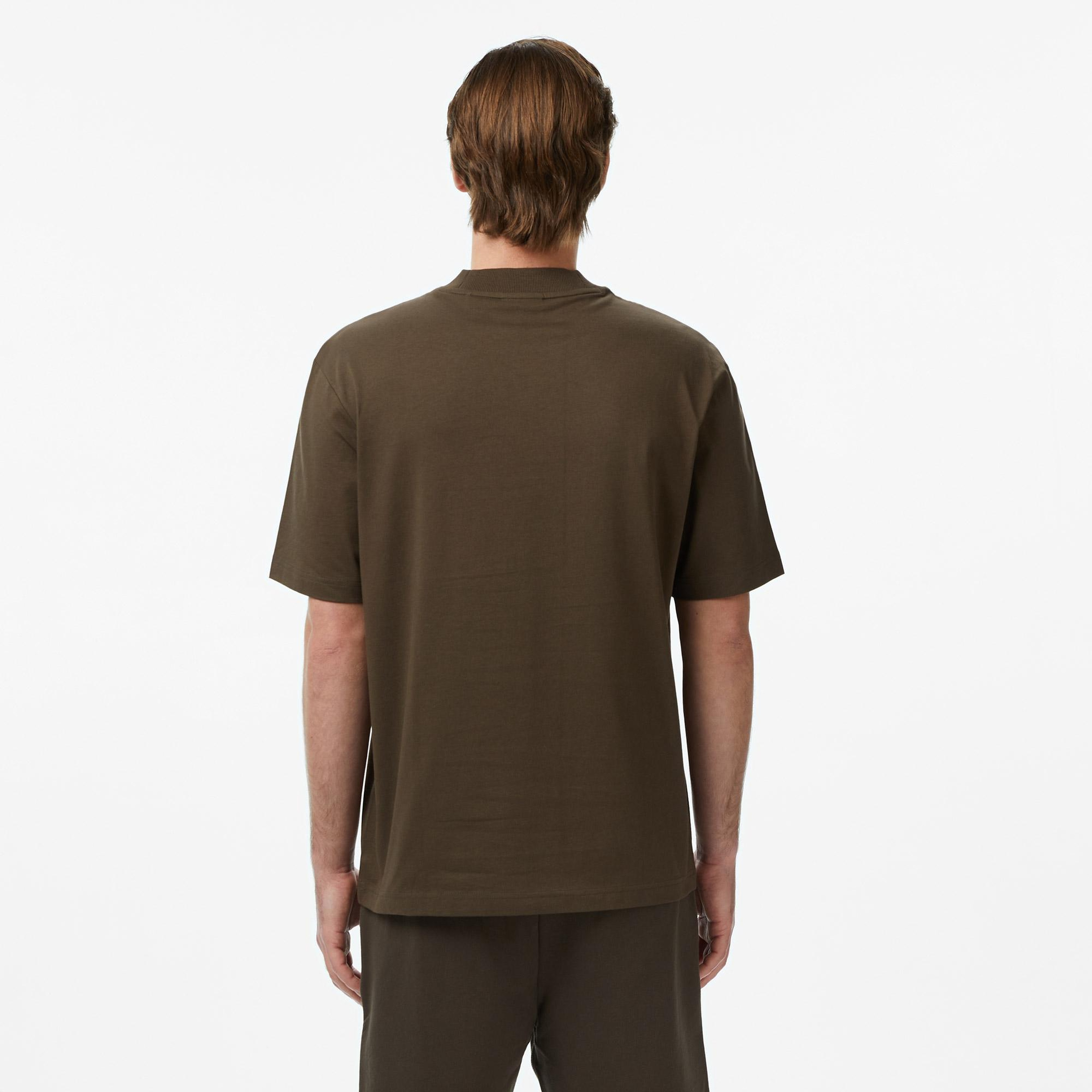Hugo Nieros Erkek Kahverengi T-Shirt