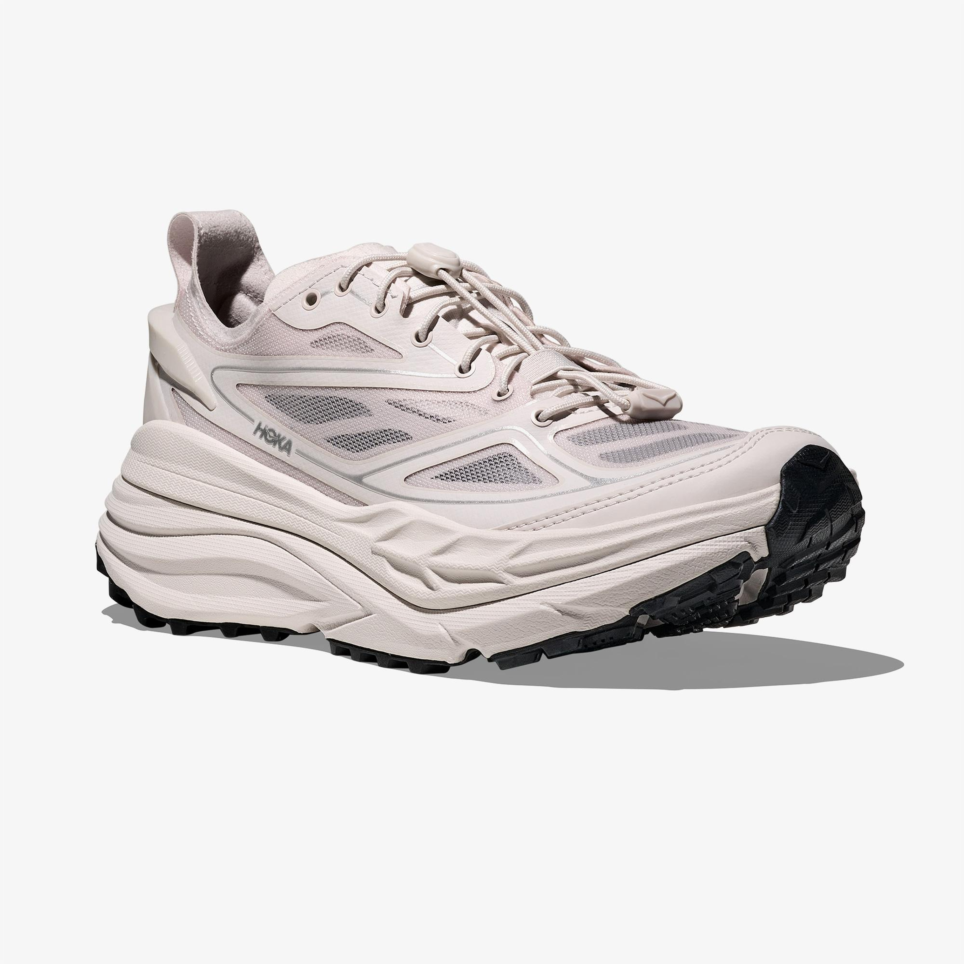 Hoka Stinson One7 Unisex Gri Spor Ayakkabı
