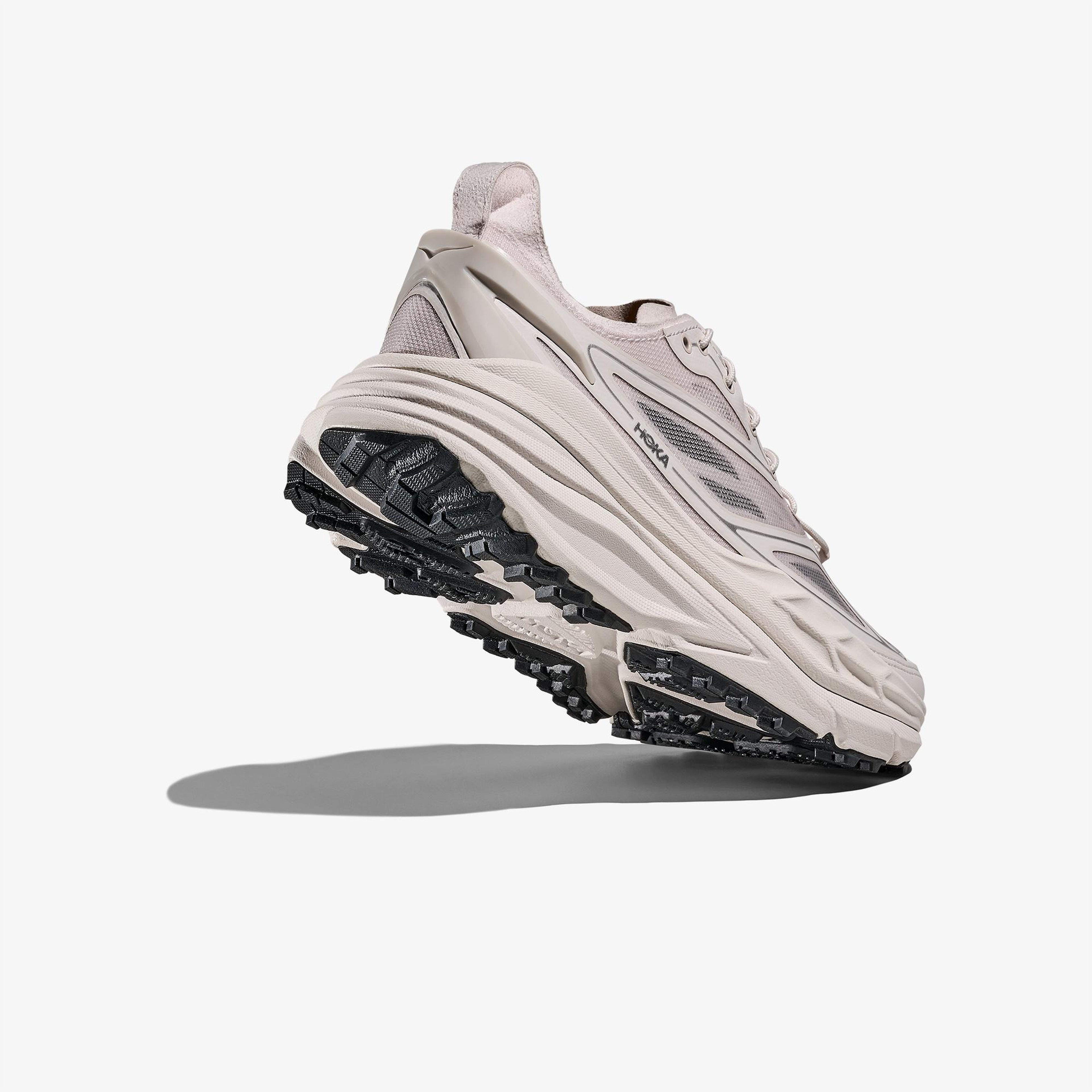 Hoka Stinson One7 Unisex Gri Spor Ayakkabı