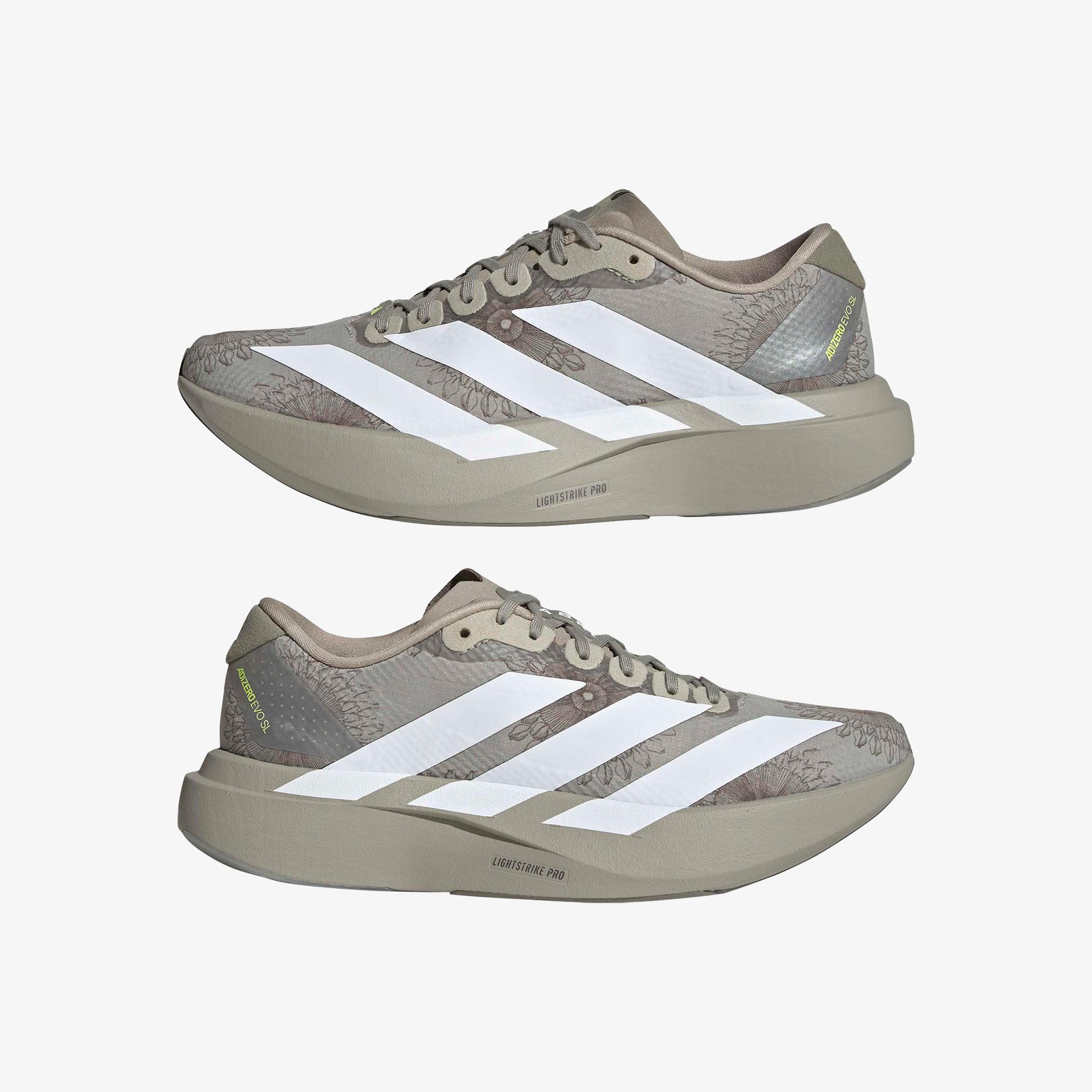 adidas Adizero Evo SL Kadın Bej Spor Ayakkabı