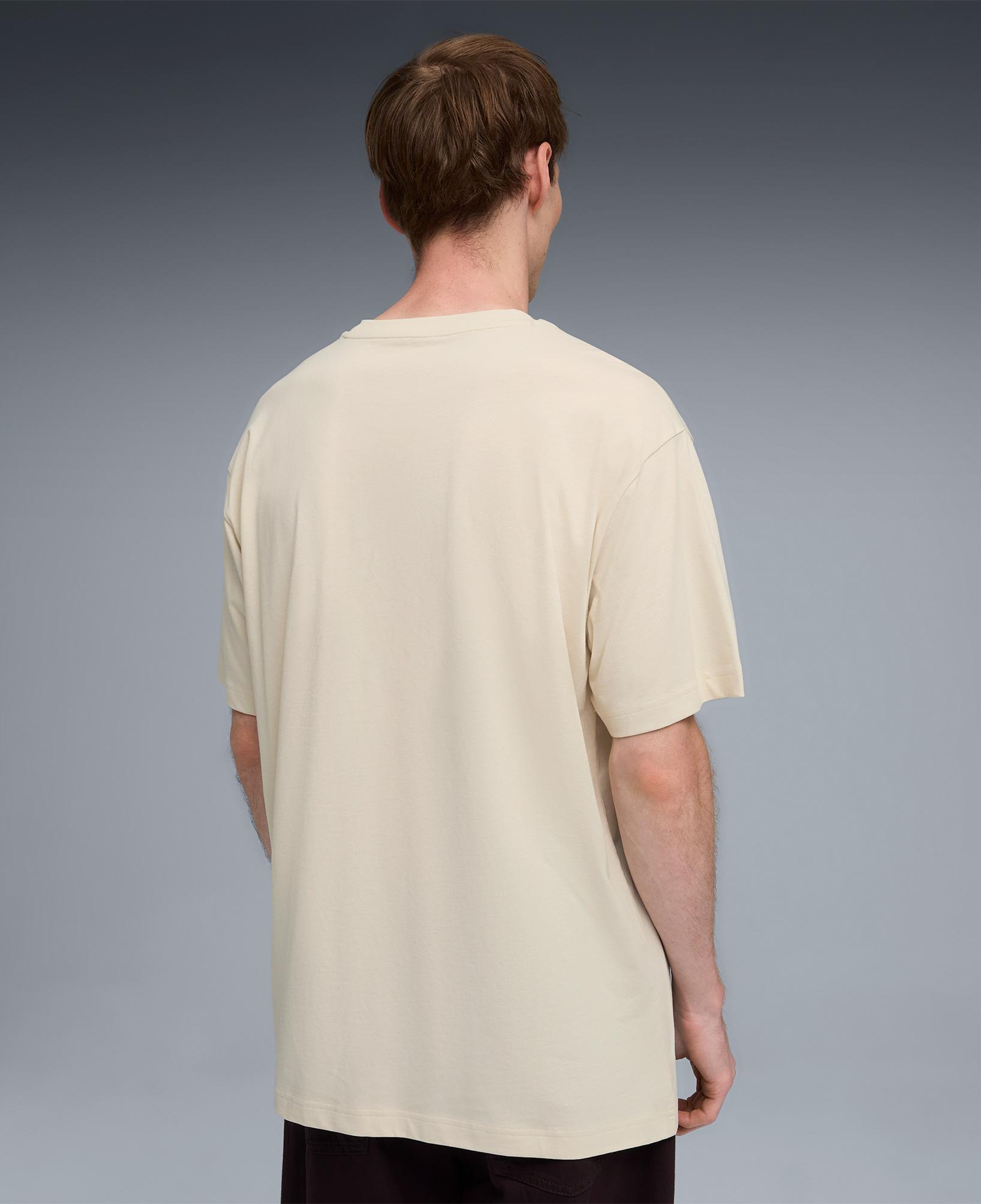 Puma Graphic  Erkek Beyaz T-Shirt