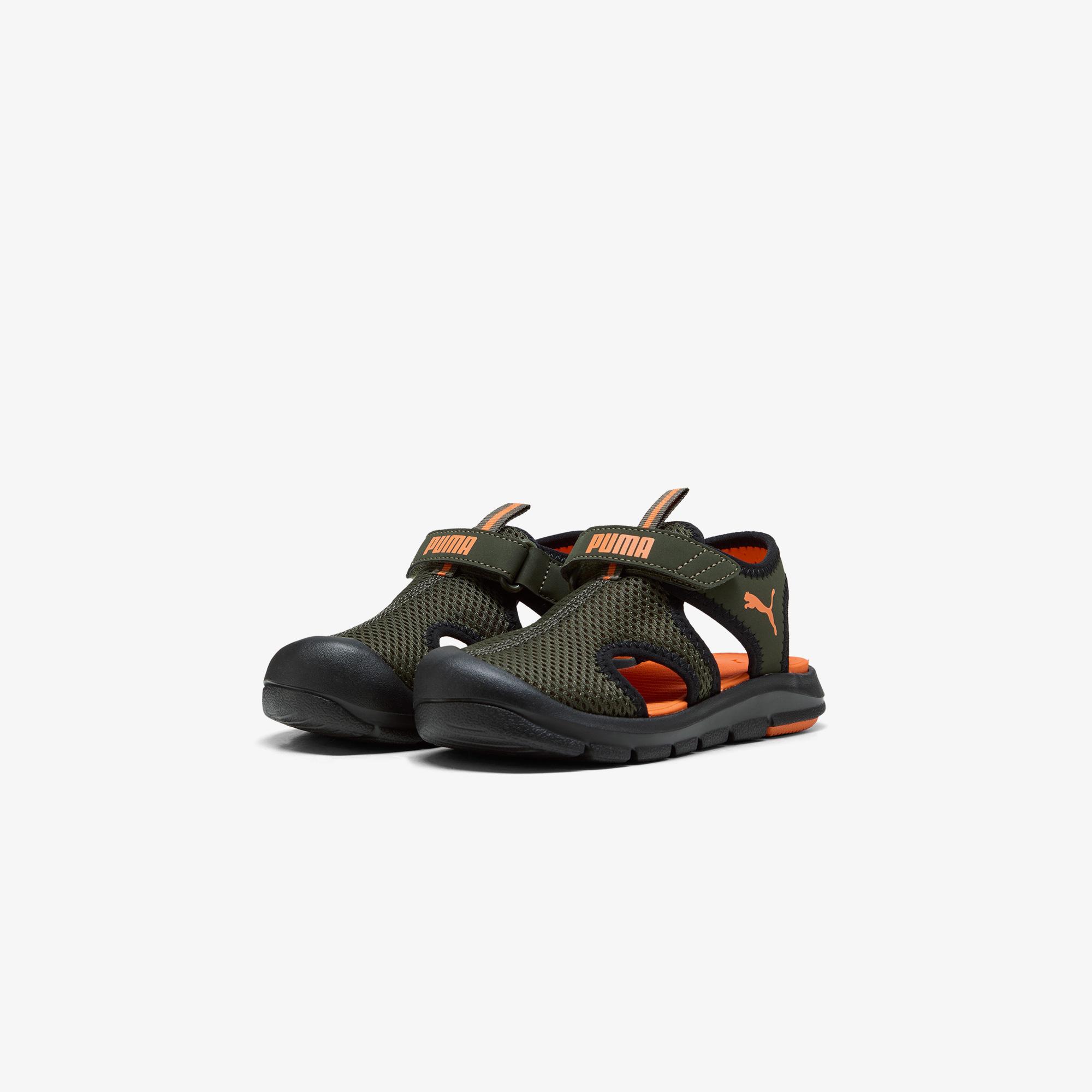 Puma Fun Racer Sandal Mesh V Çocuk Yeşil Sandalet