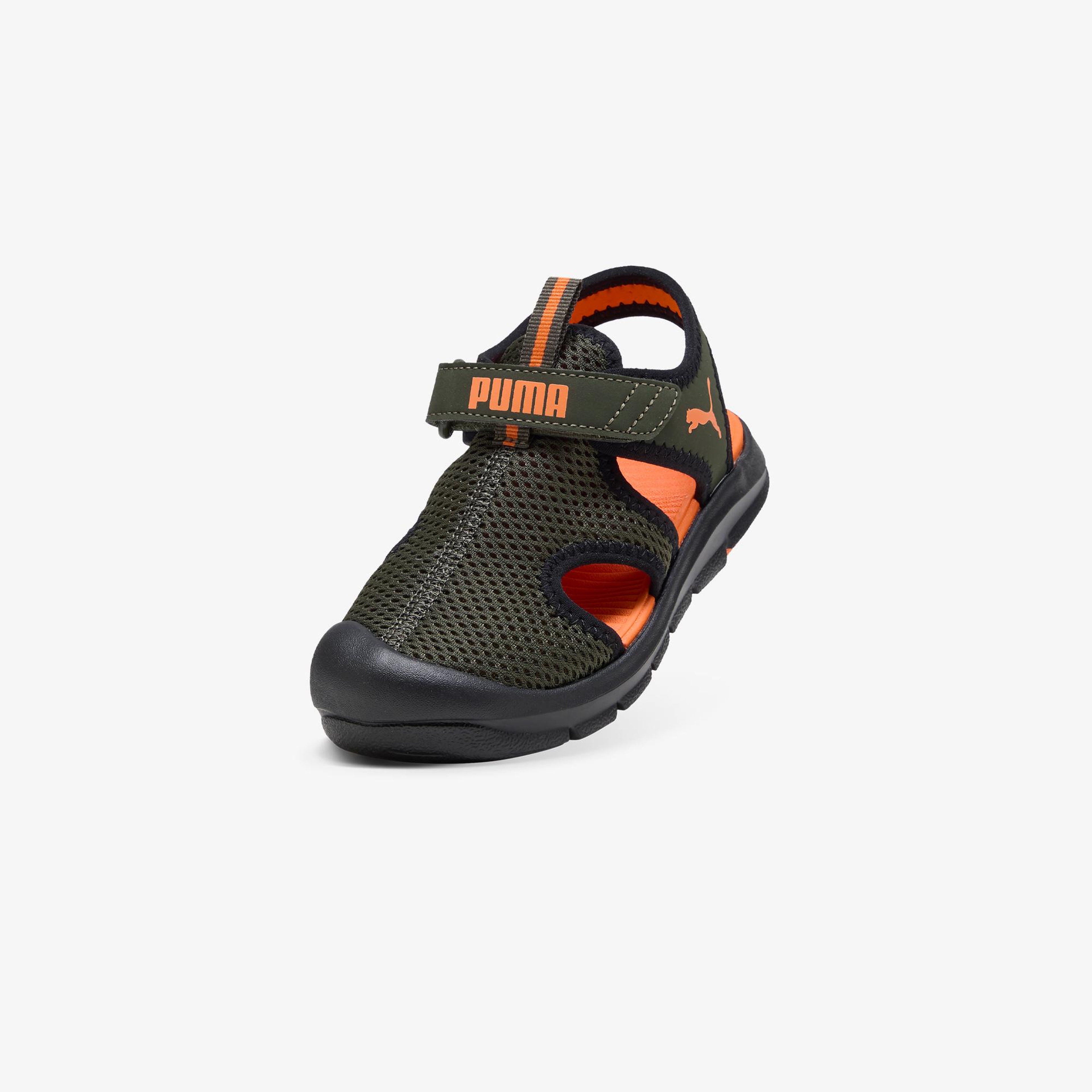 Puma Fun Racer Sandal Mesh V Çocuk Yeşil Sandalet