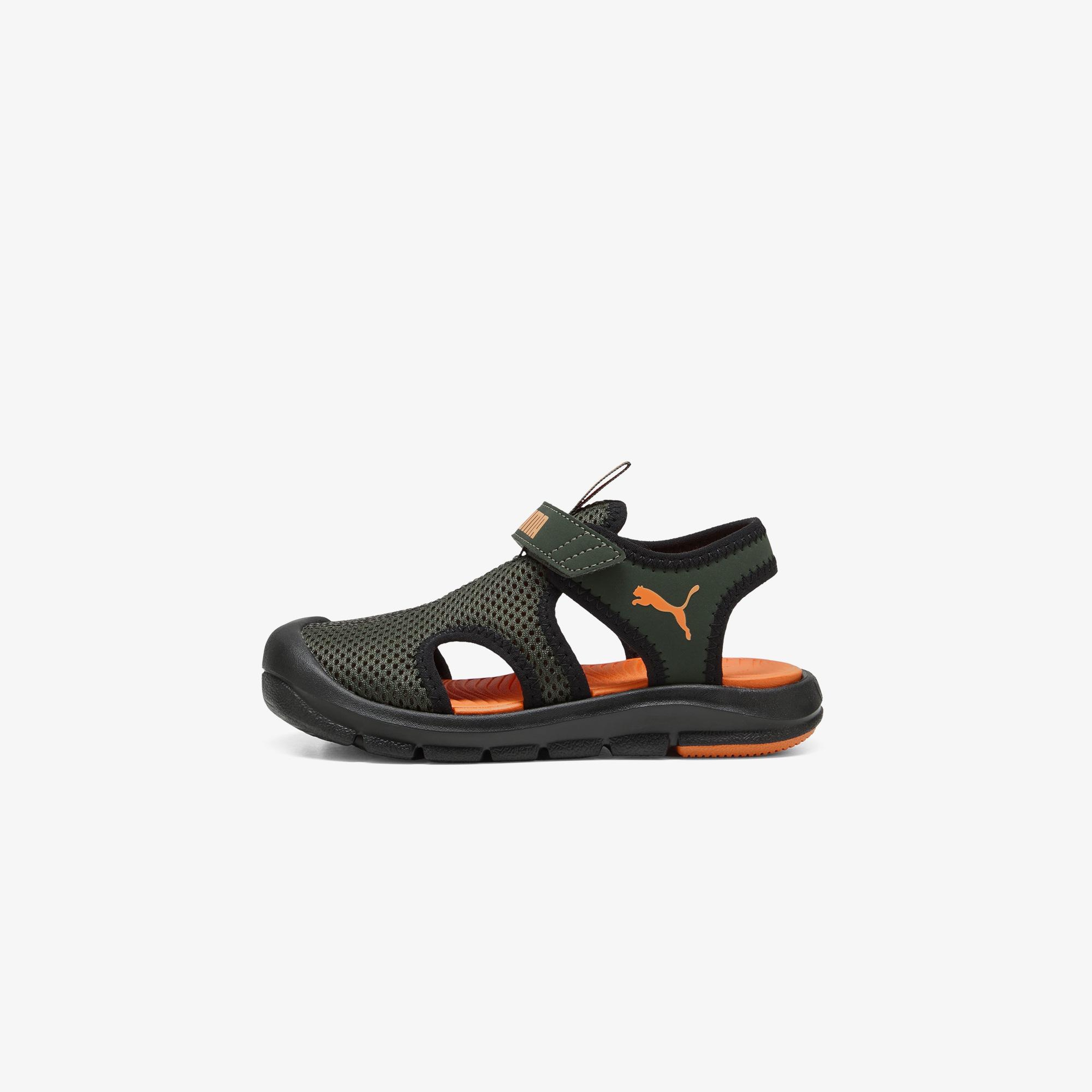 Puma Fun Racer Sandal Mesh V Çocuk Yeşil Sandalet