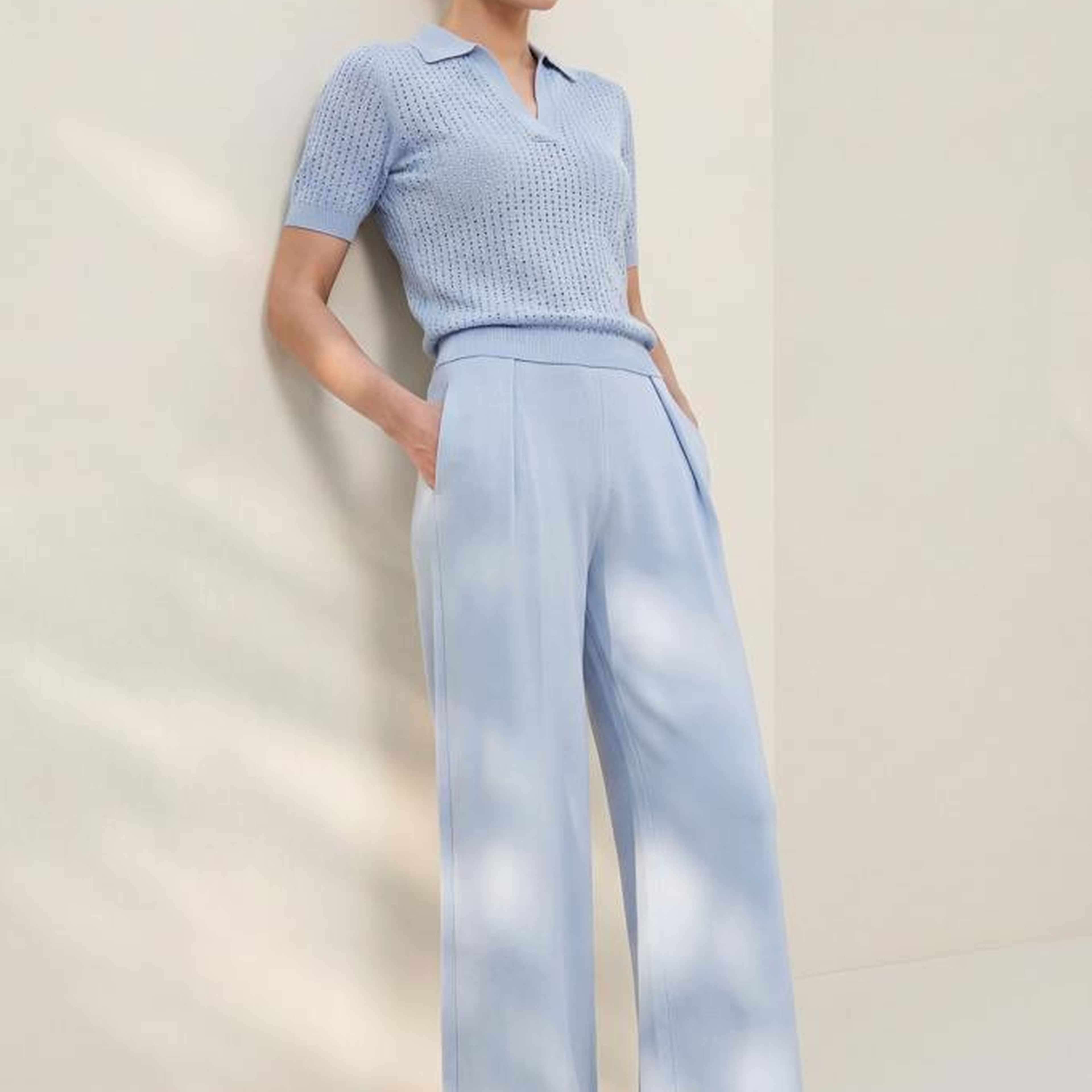 Join Us Polo Yaka Ajurlu Mavi Bluz