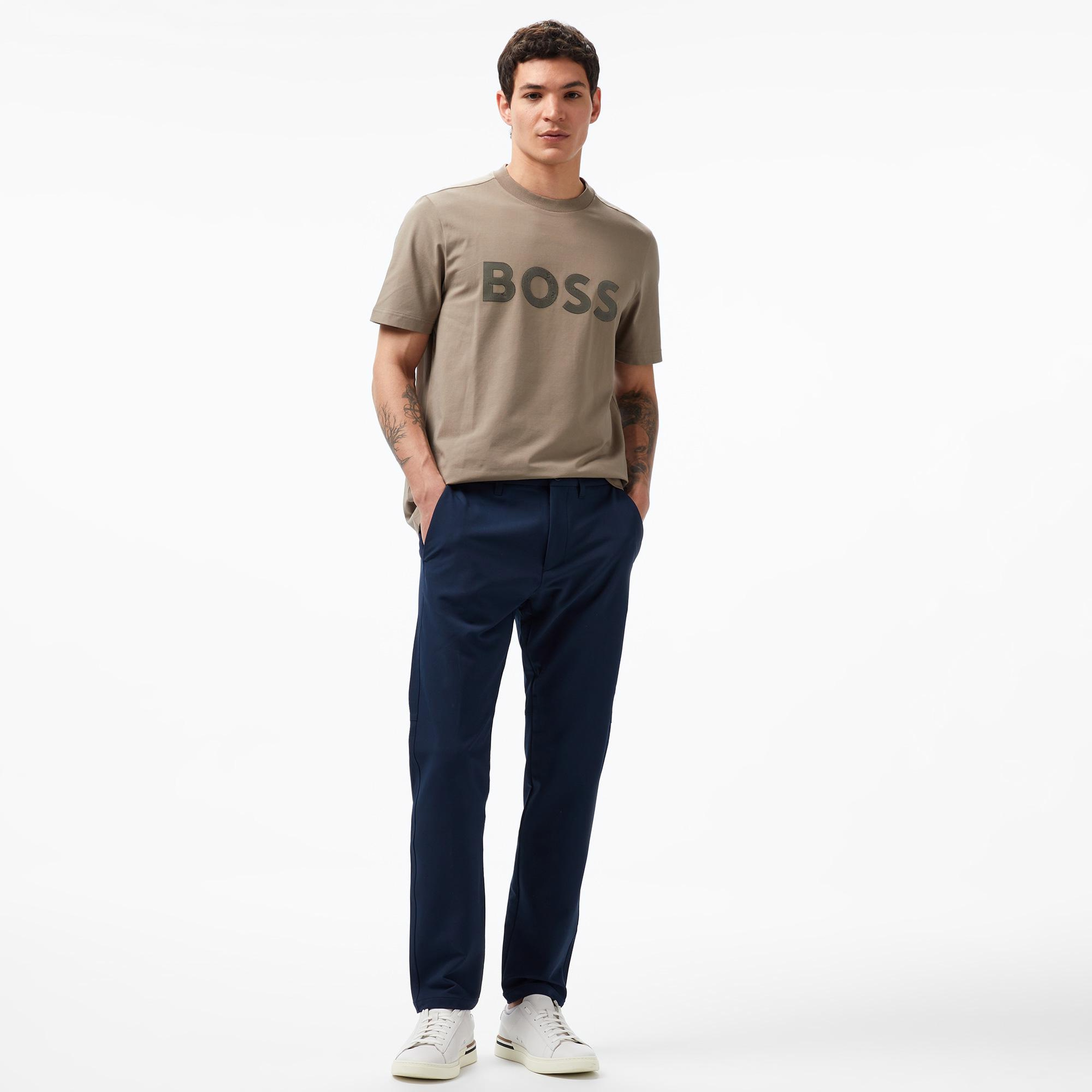 Boss Commuter Slim Erkek Lacivert Pantolon