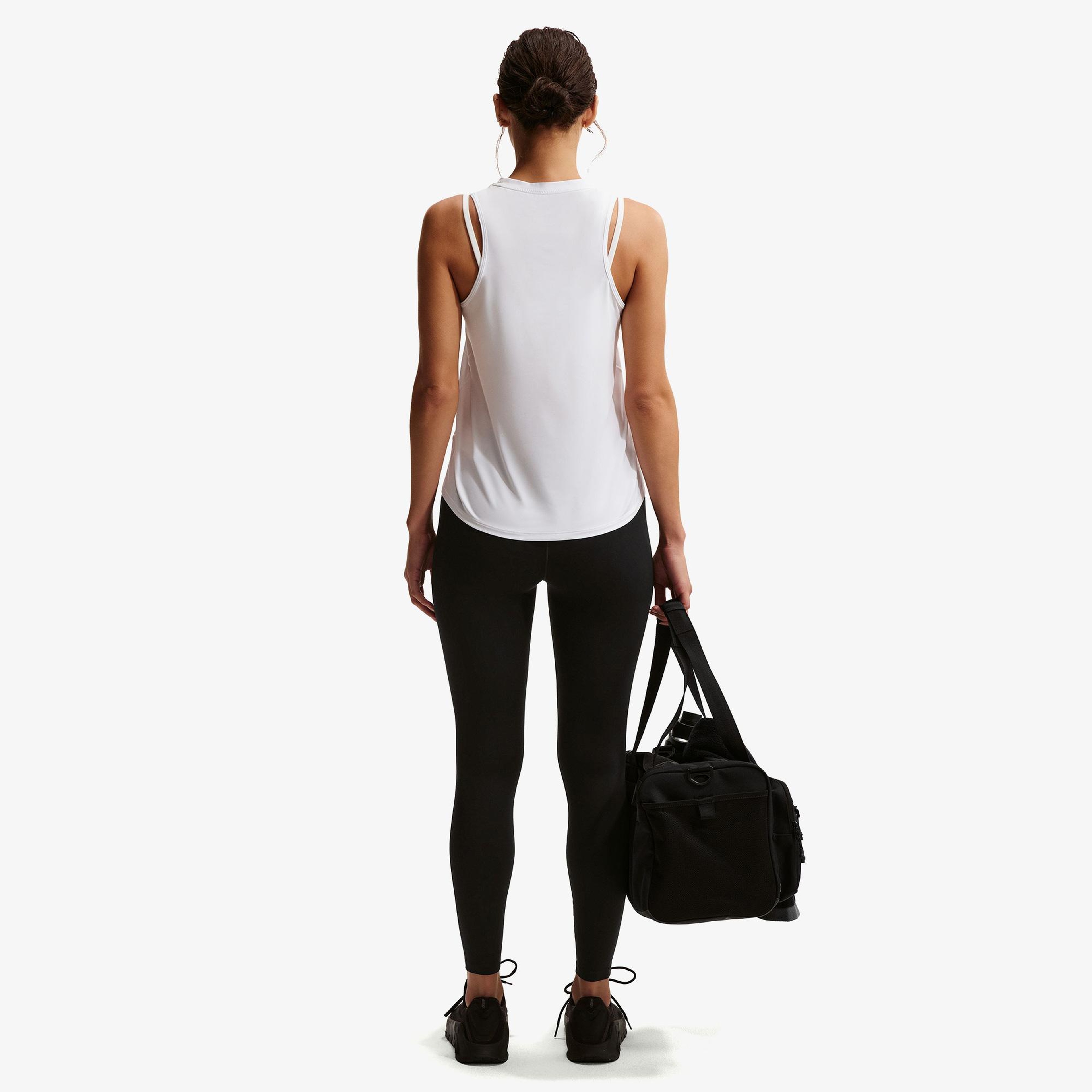 Nike Dri-Fit One Yüksek Belli Kadın Siyah Tayt