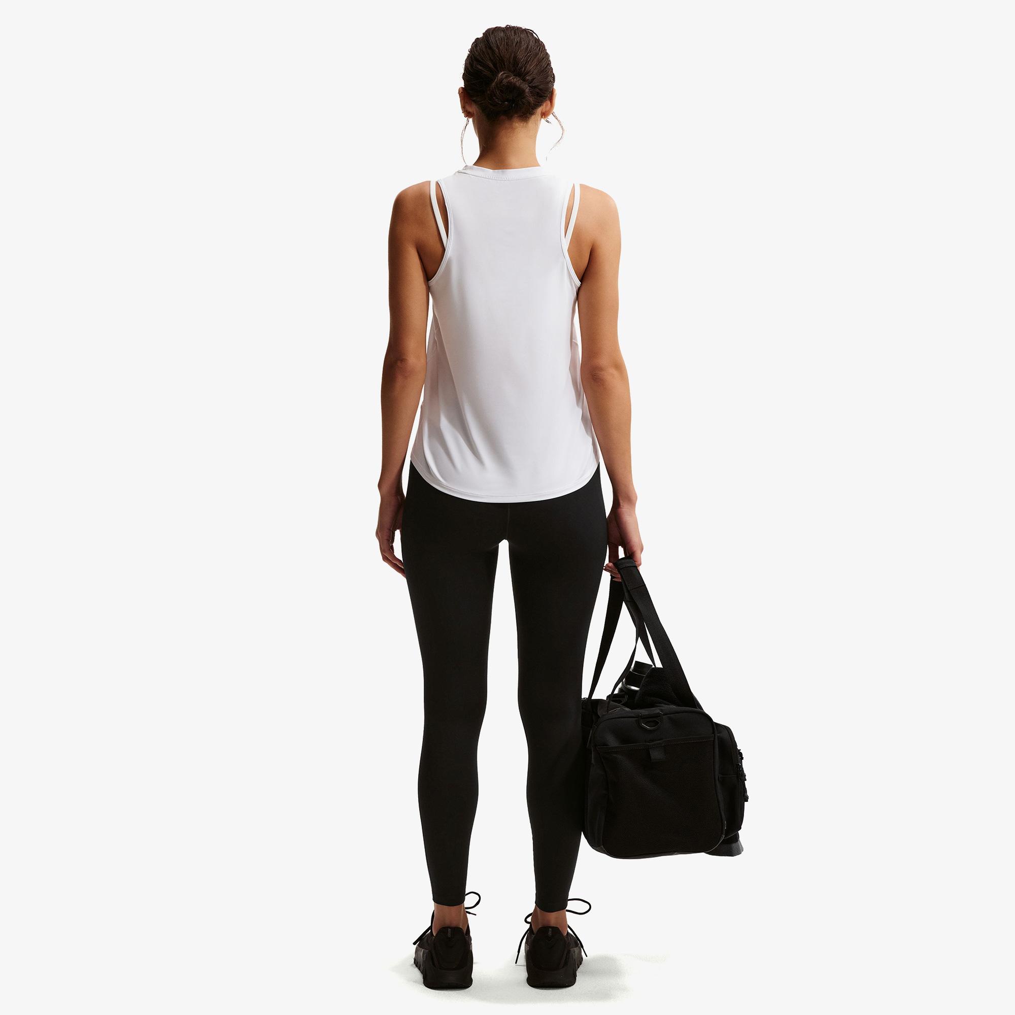 Nike Dri-Fit One Yüksek Belli Kadın Siyah Tayt