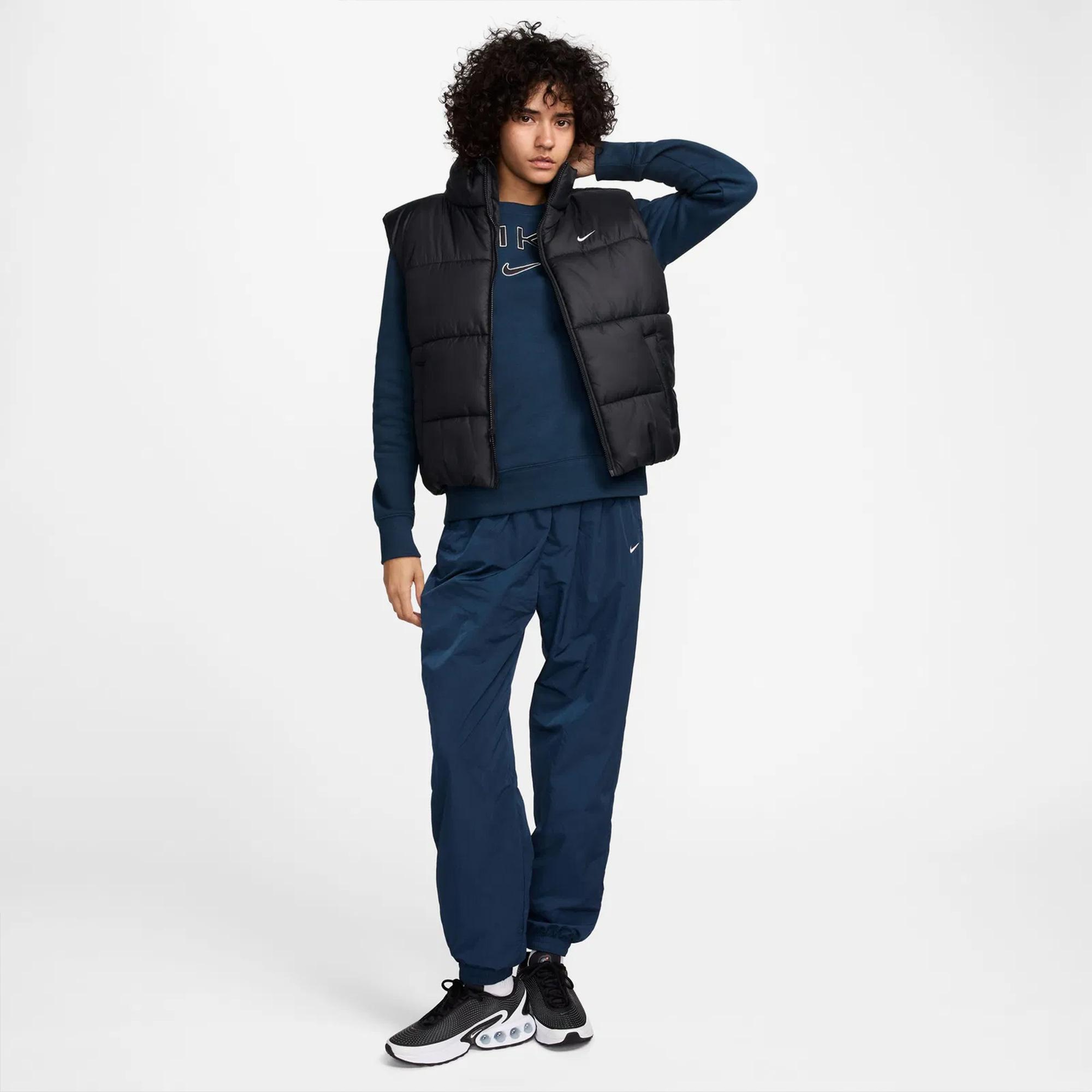 Nike Sportswear Therma-Fit Classic Puffer Kadın Siyah Yelek
