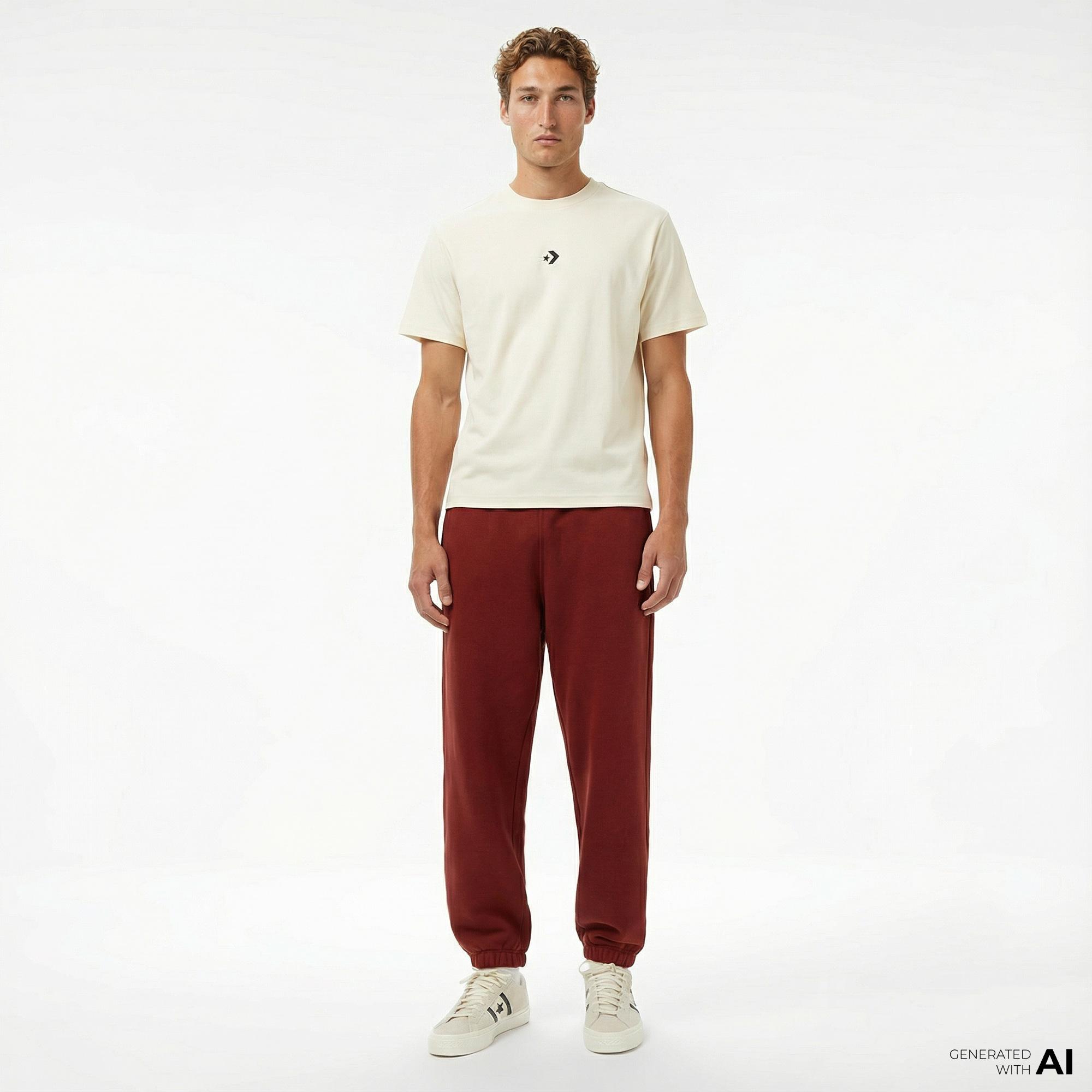 Converse Erkek Bordo Pantolon