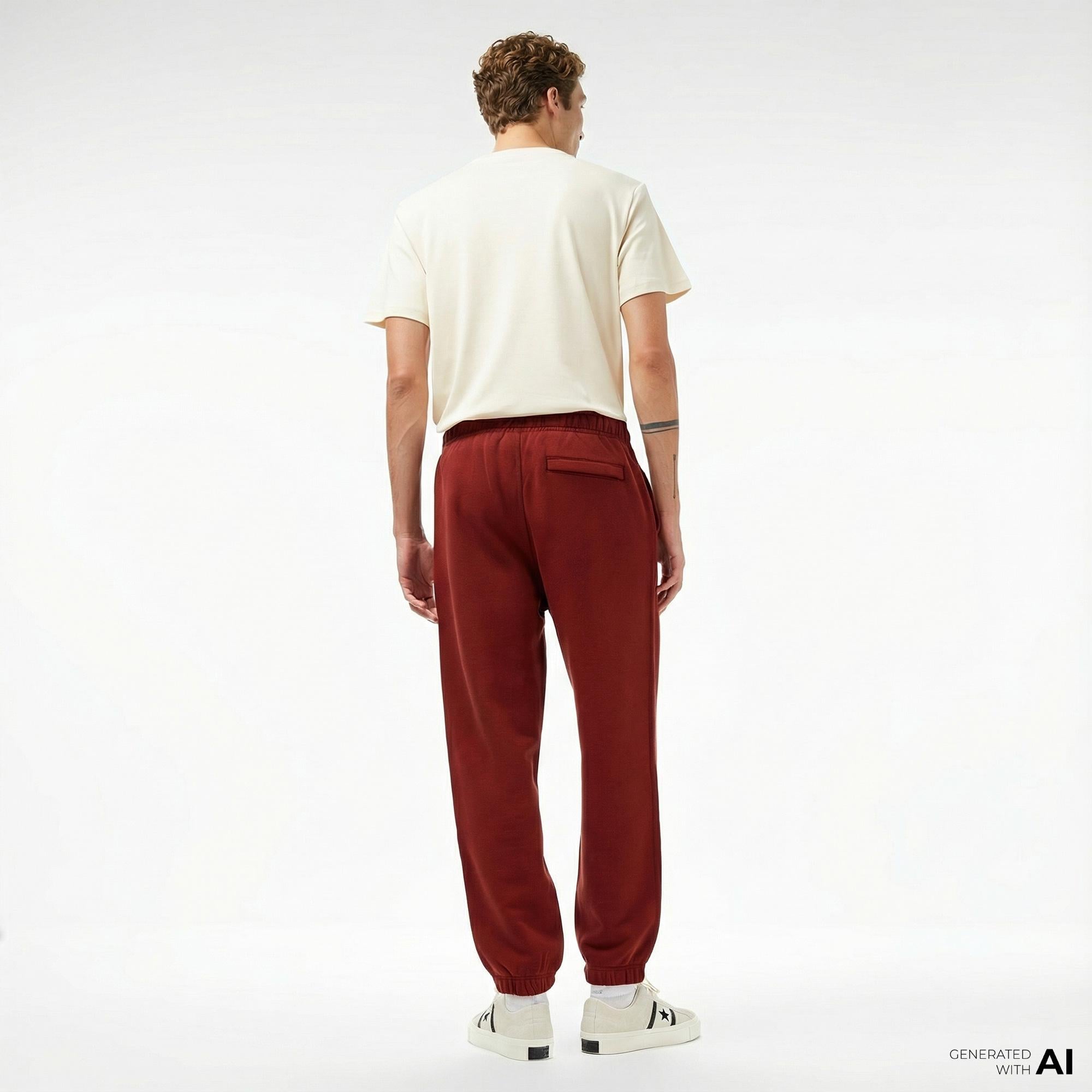 Converse Erkek Bordo Pantolon