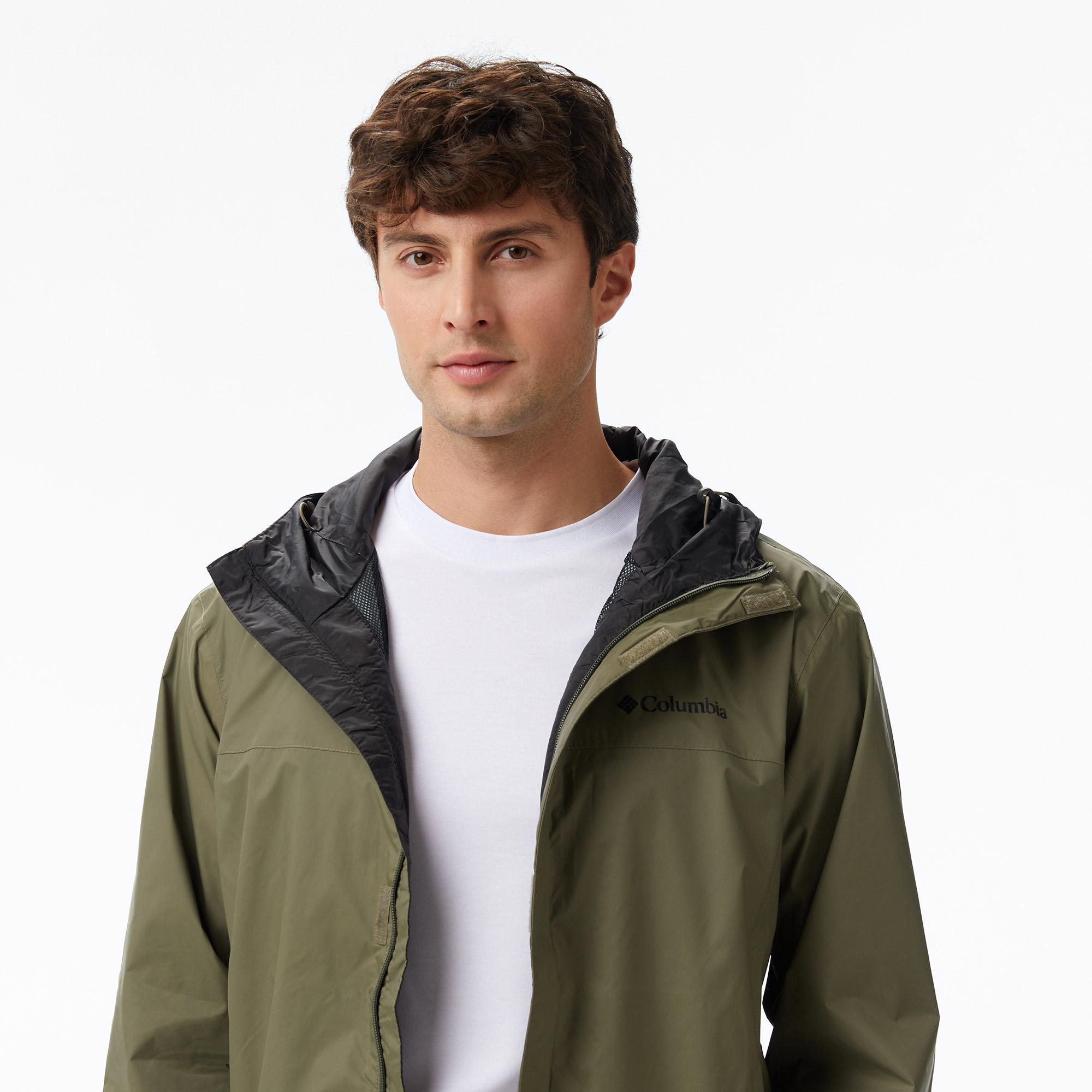 Columbia Watertight II Erkek Yeşil Yağmurluk