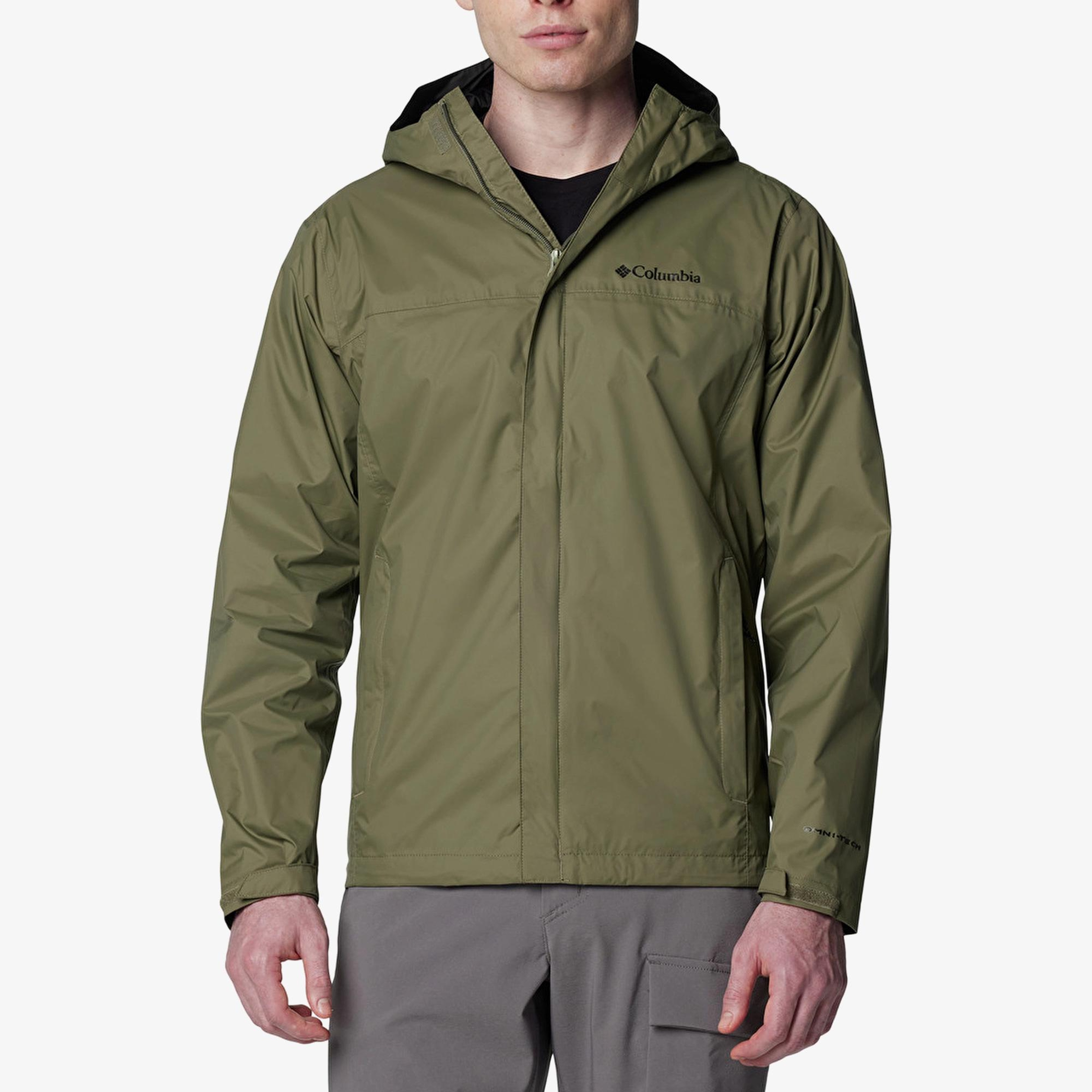 Columbia Watertight II Erkek Yeşil Yağmurluk