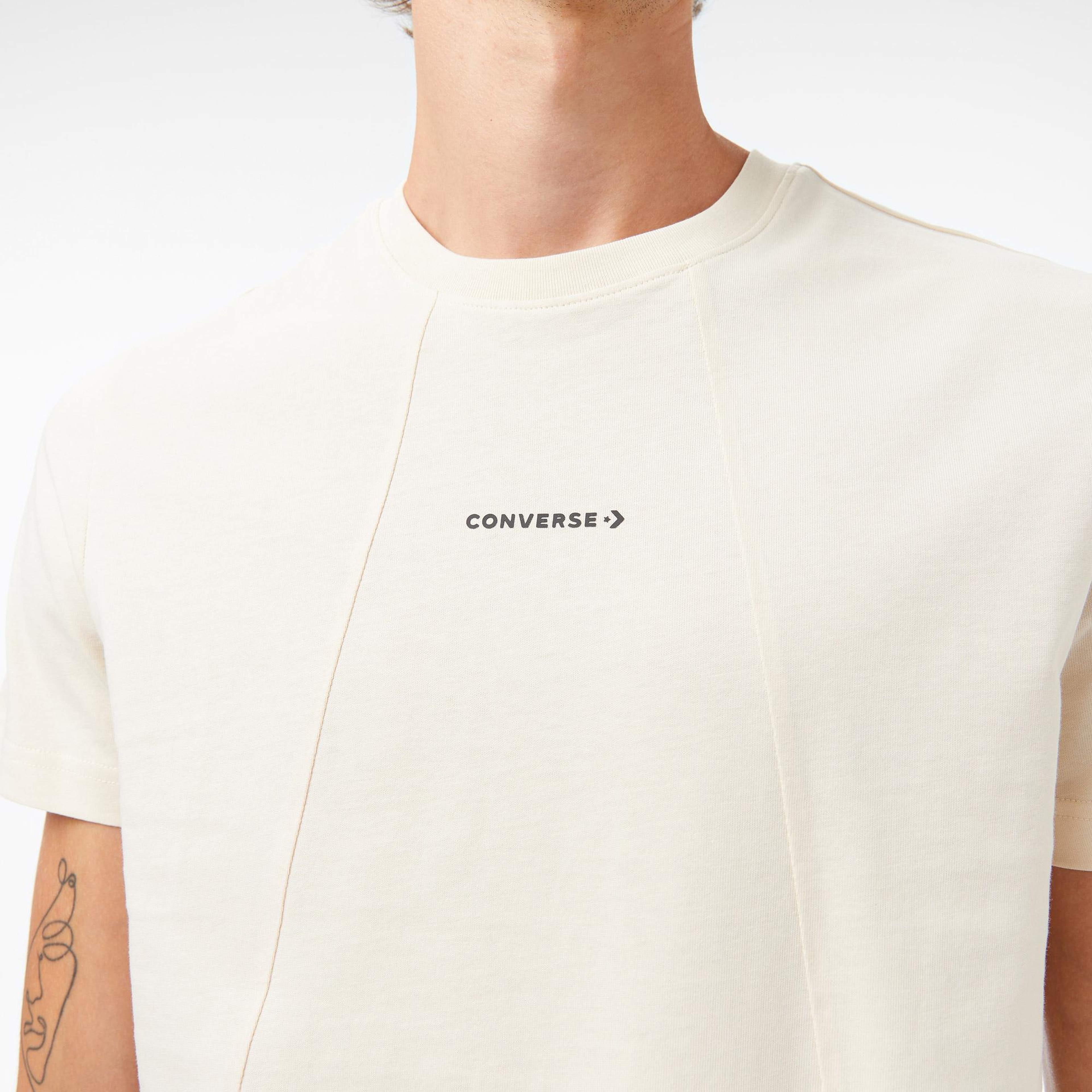 Converse Erkek Krem T-Shirt