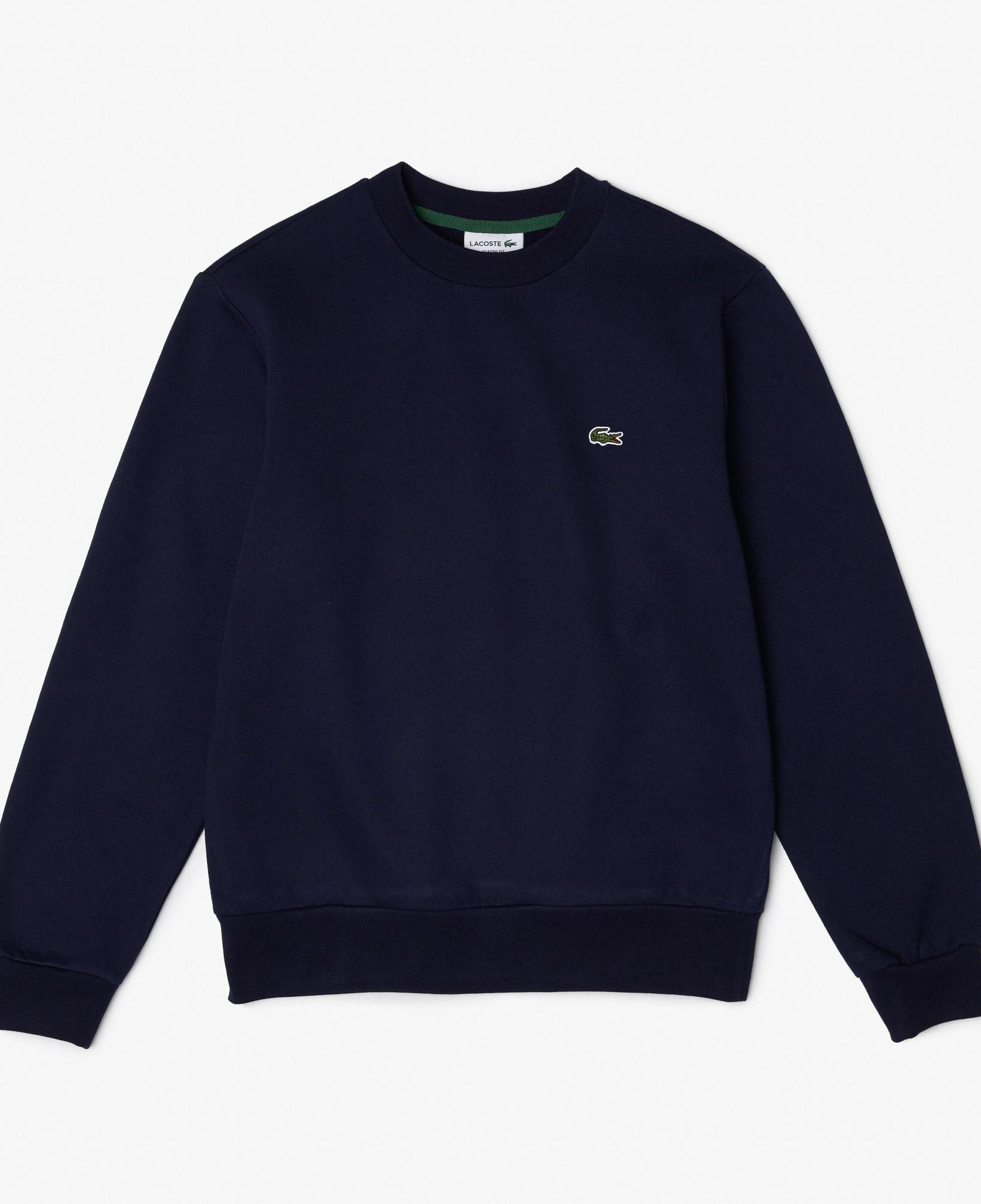 Lacoste Erkek Classic Fit Bisiklet Yaka Lacivert Sweatshirt