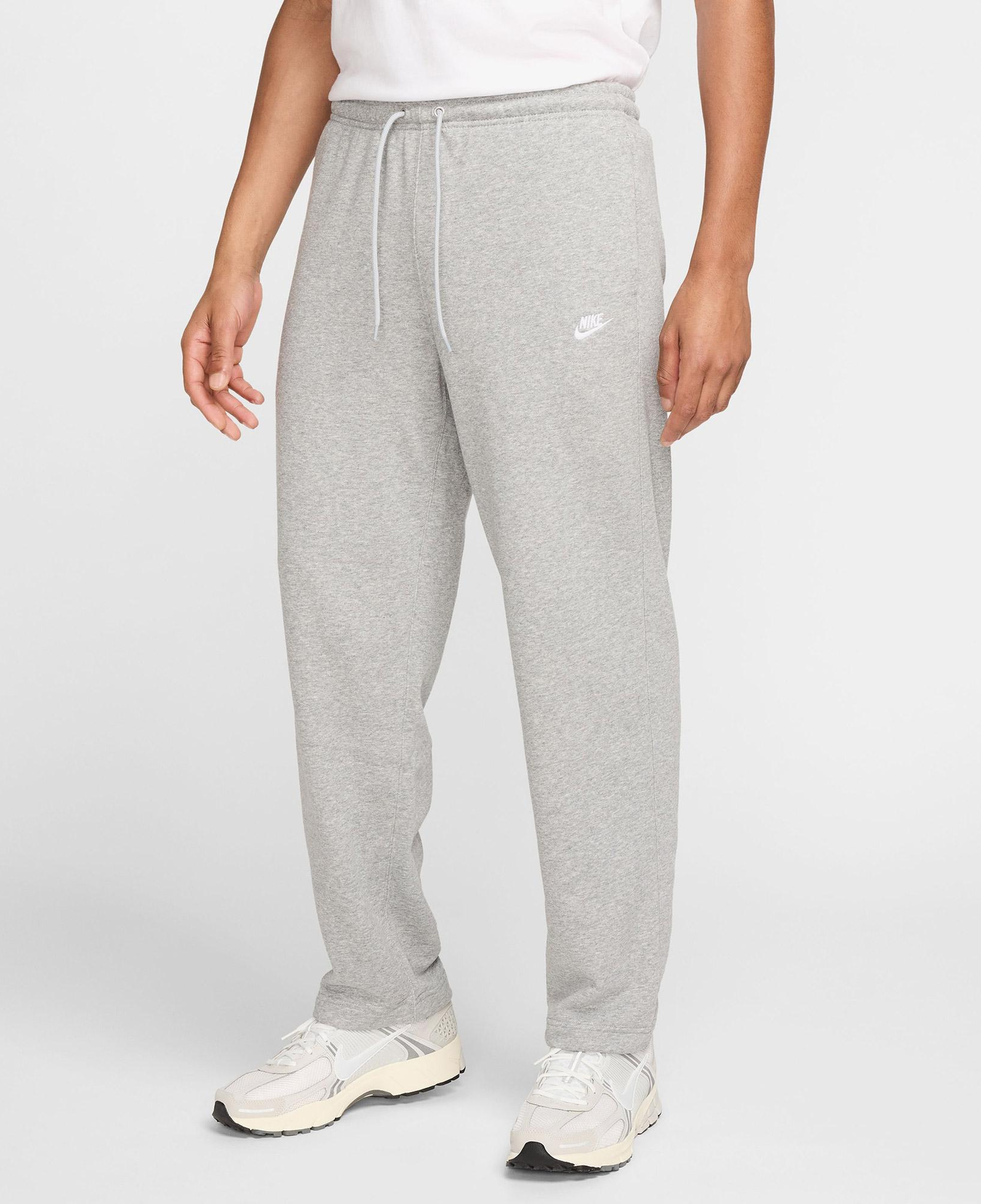 Nike Club French Terry Erkek Gri Eşofman Altı
