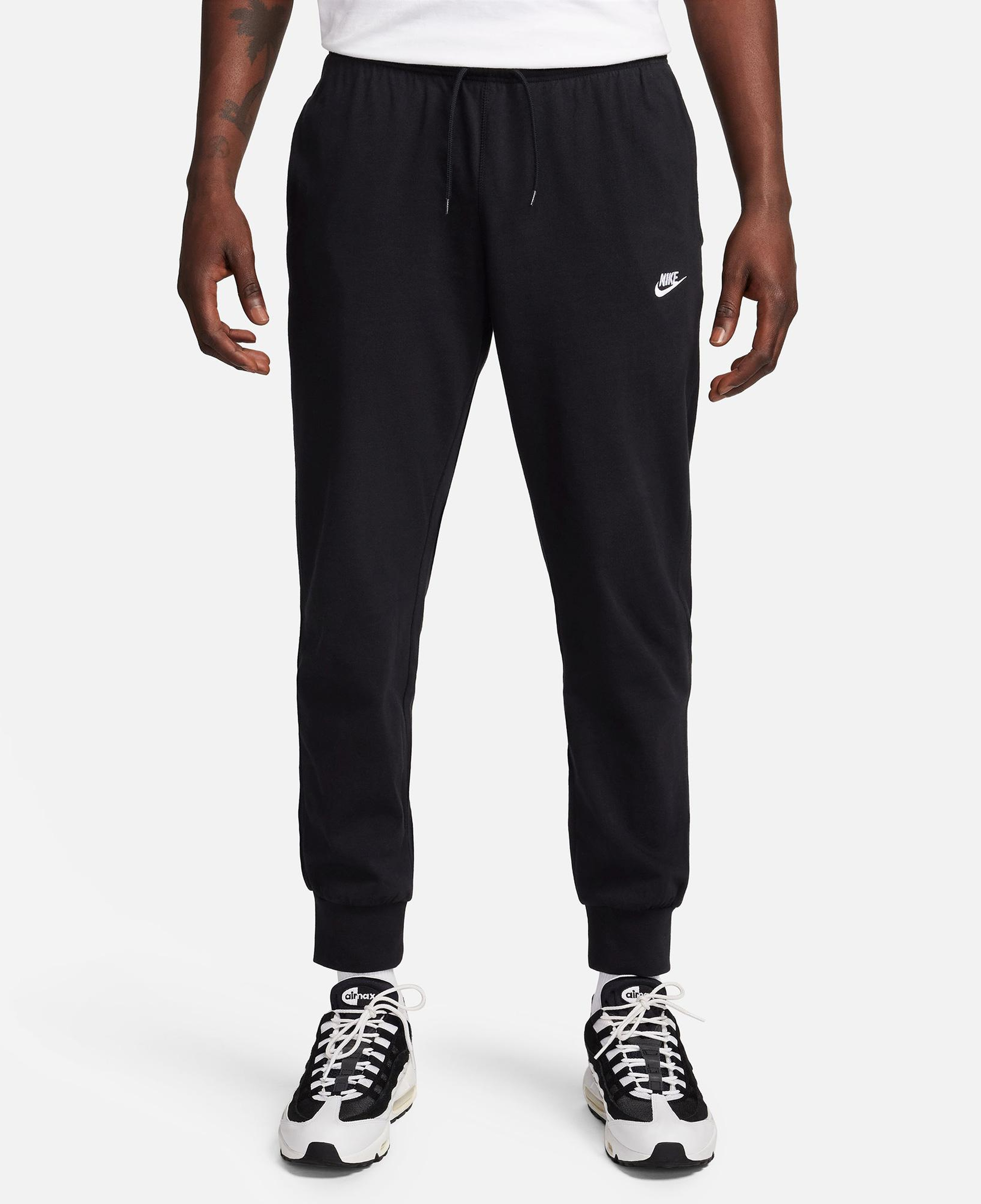 Nike Club Erkek Siyah Eşofman Altı
