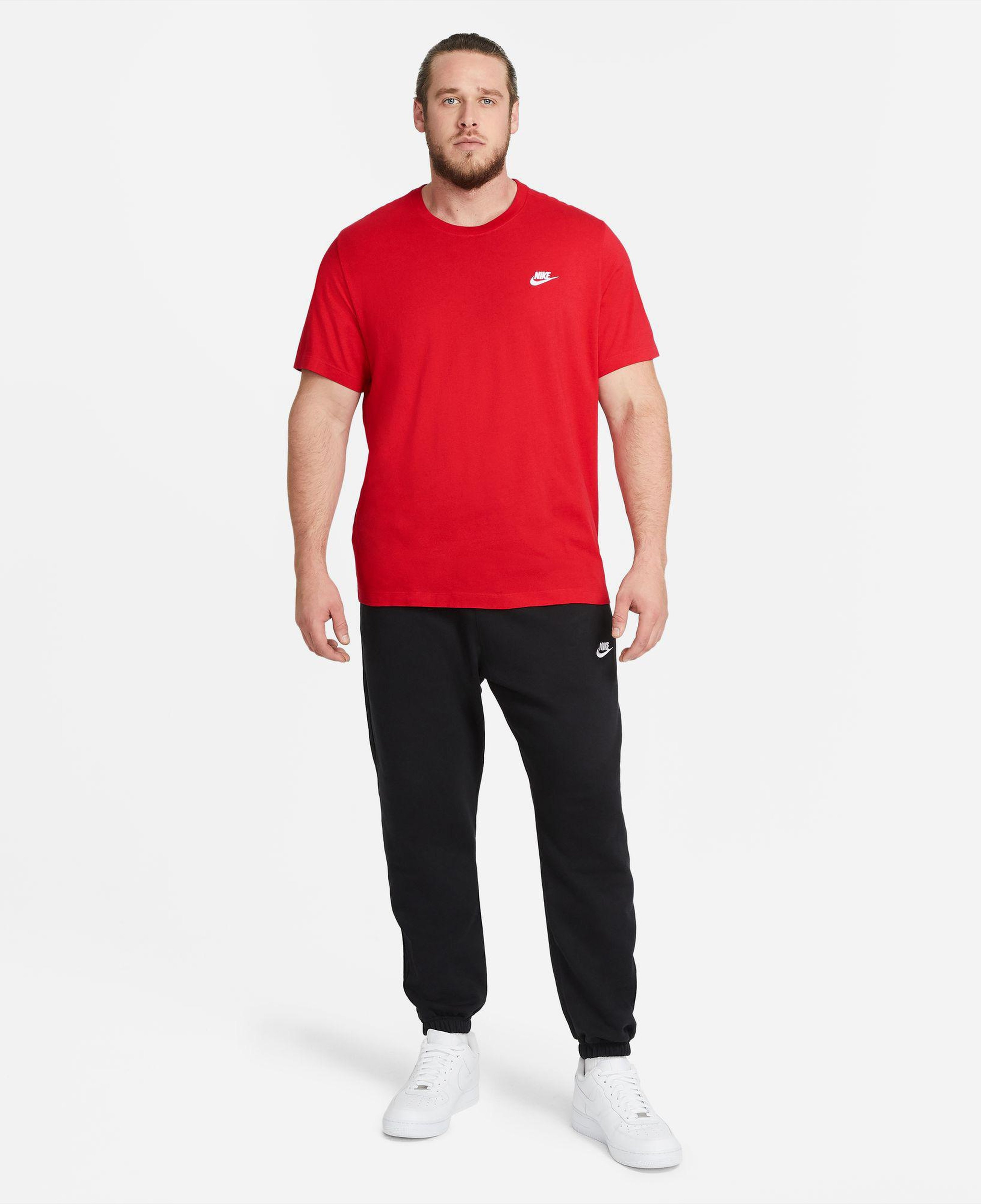 Nike Nsw Club Erkek Kırmızı T-Shirt