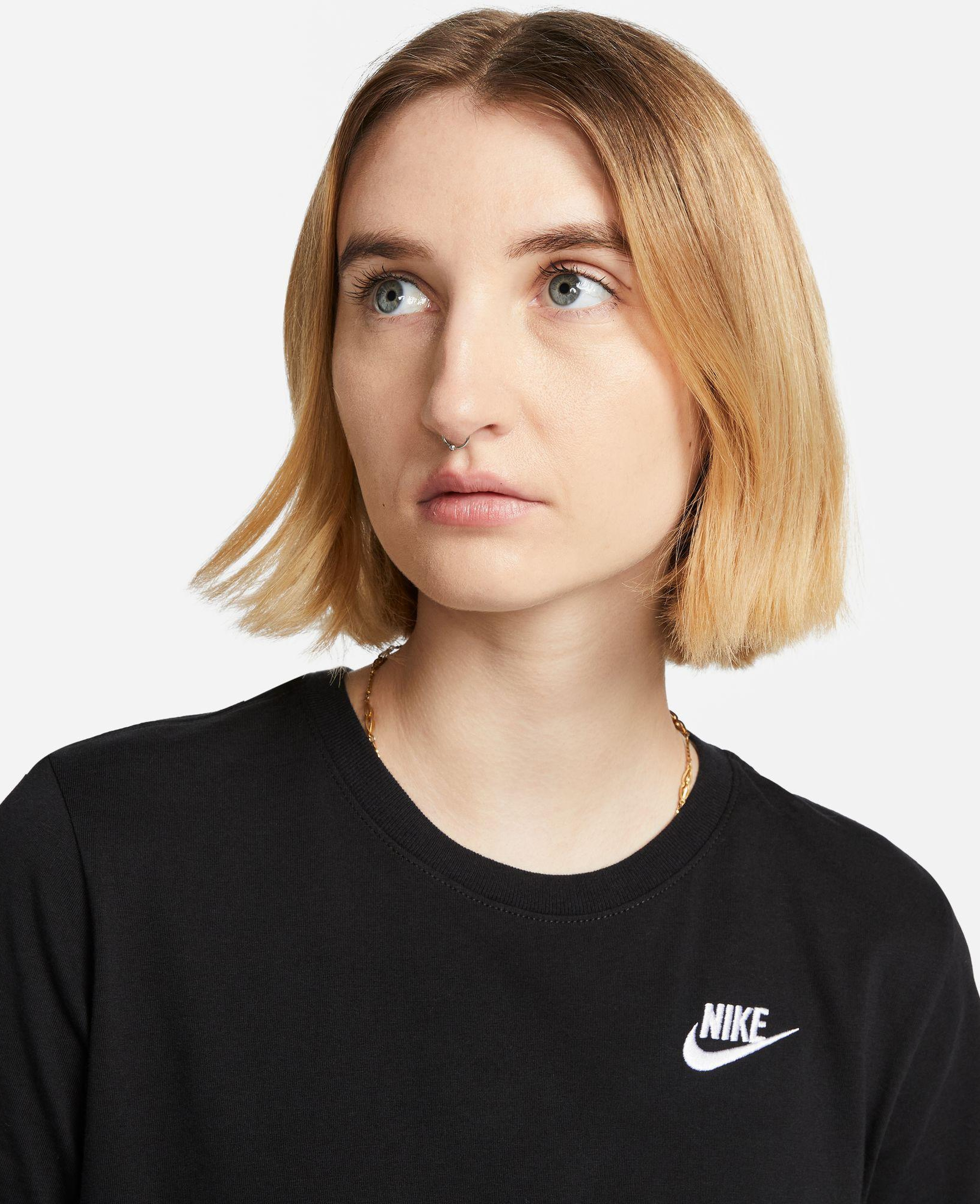 Nike Sportswear Club Kadın Siyah T-Shirt
