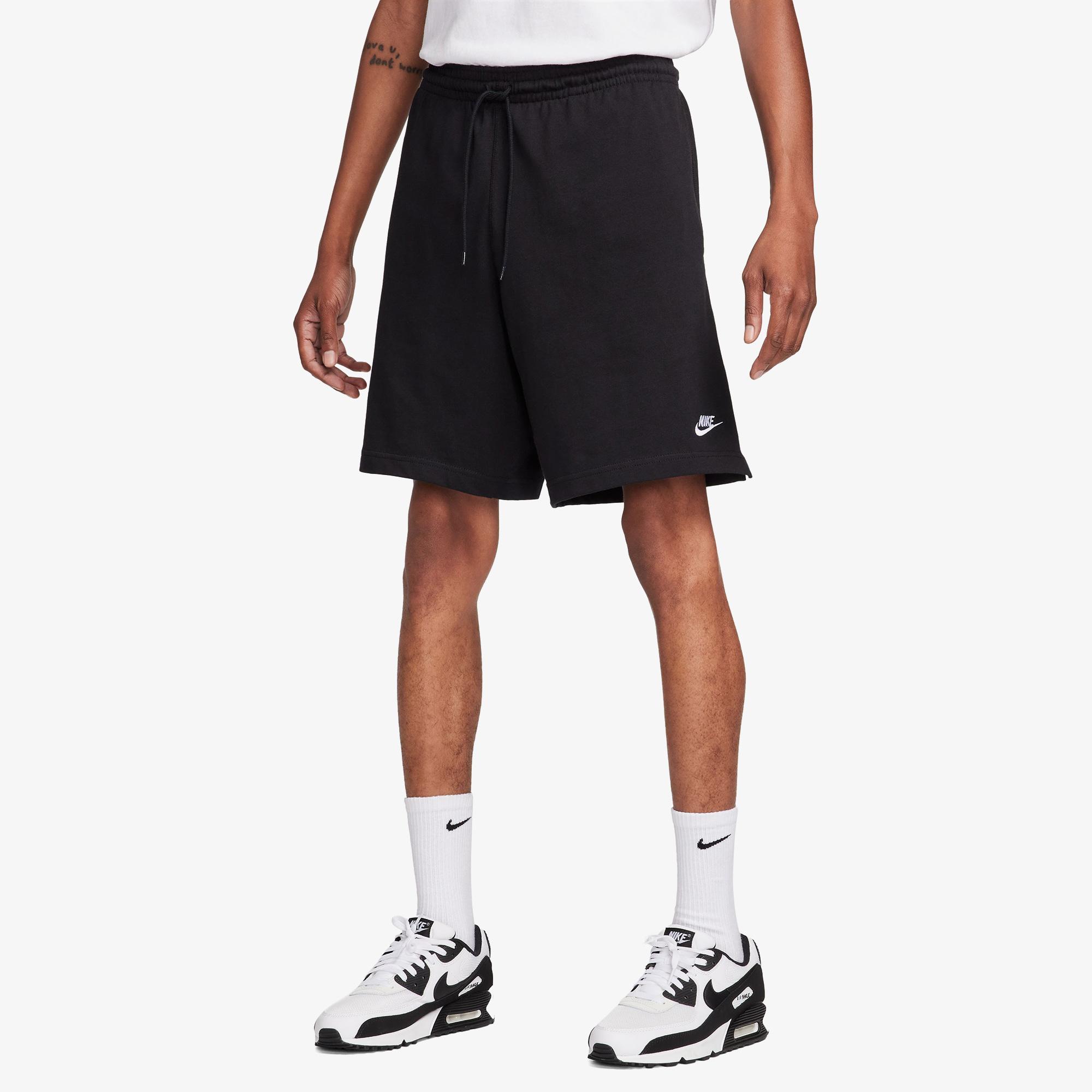 Nike Club Knit Erkek Siyah Şort