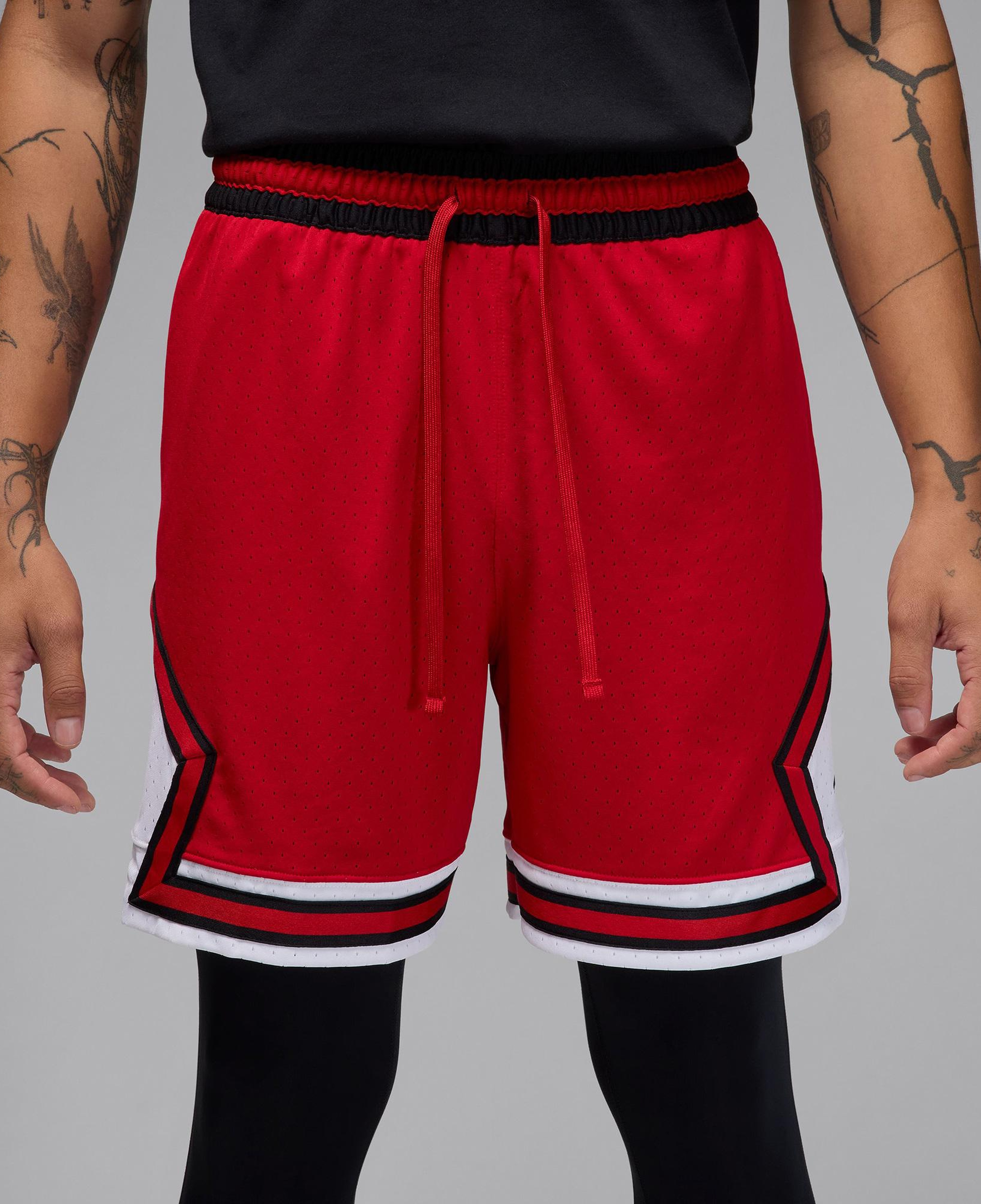 Jordan Dri-Fit Sport Diamond Erkek Kırmızı Şort