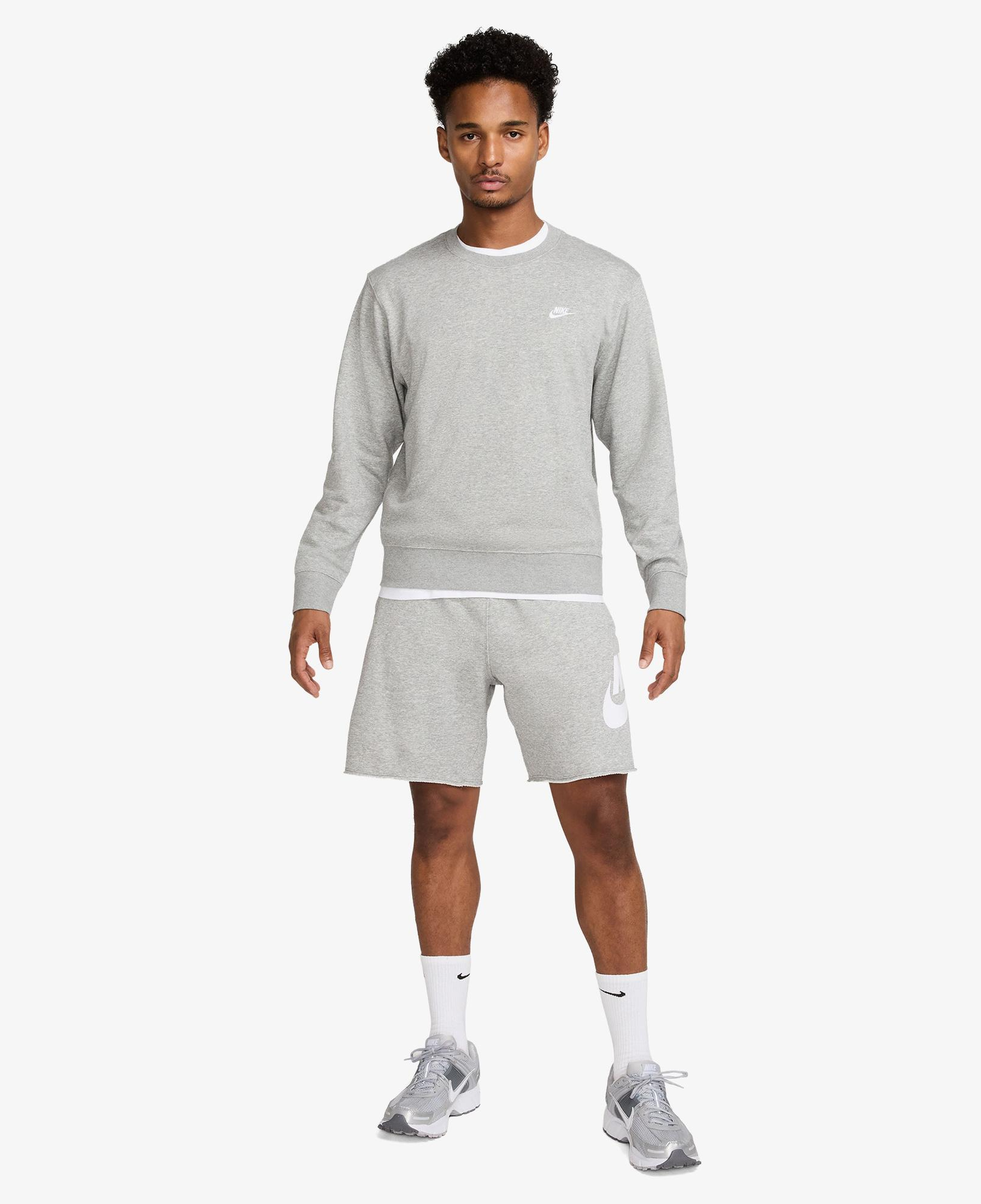 Nike Club Alumni Erkek Gri Şort
