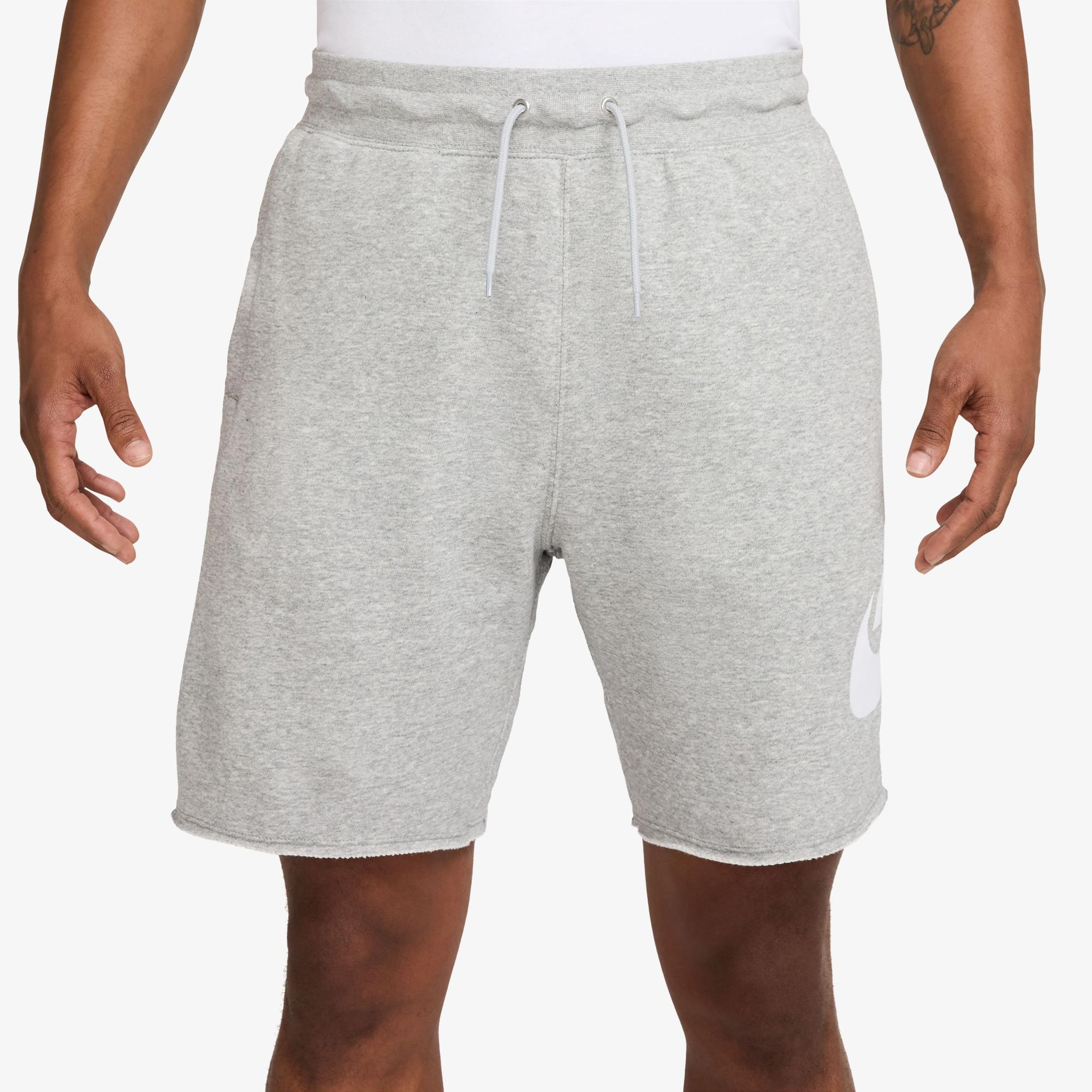 Nike Club Alumni Erkek Gri Şort