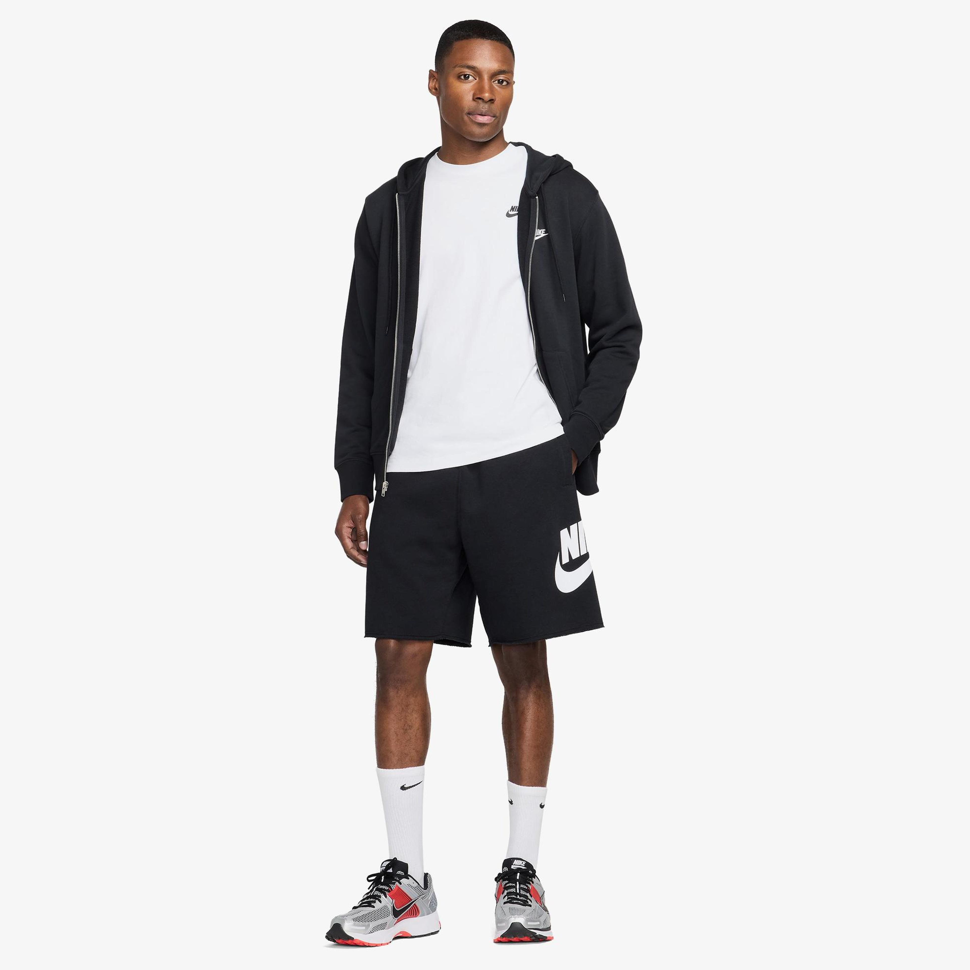 Nike Club Alumni Erkek Siyah Şort