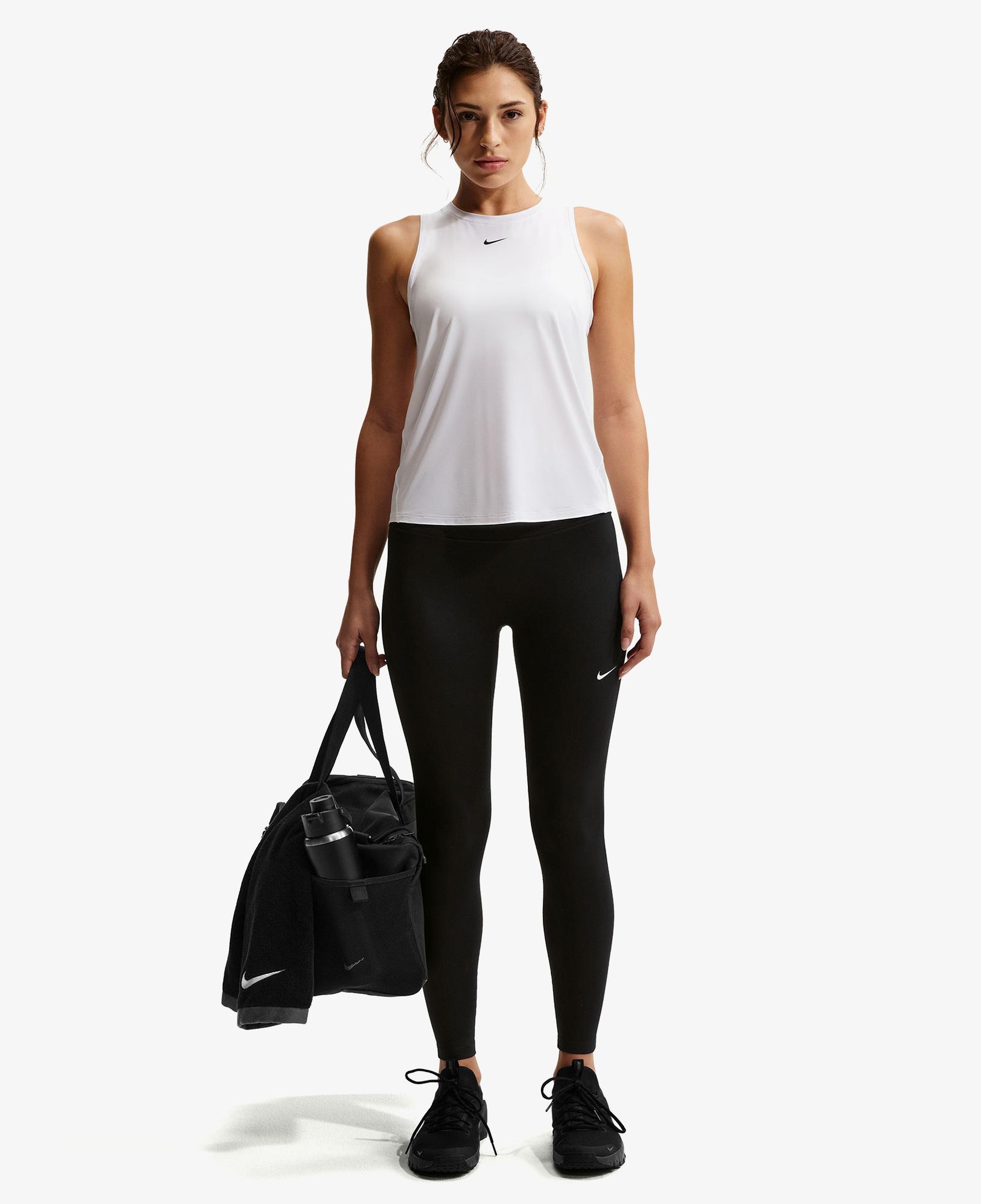 Nike Dri-Fit One Yüksek Belli Kadın Siyah Tayt